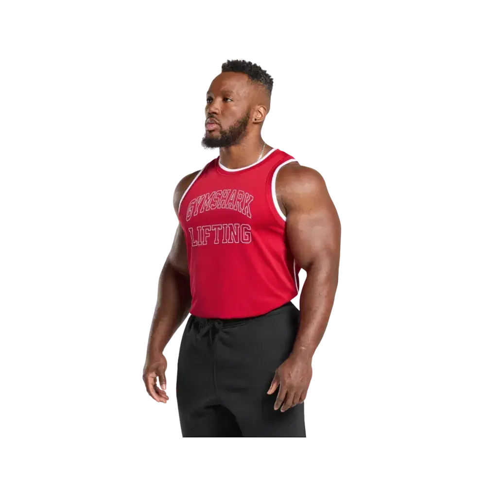 Gymshark Mesh Tank Regular Fit Conditioning Red