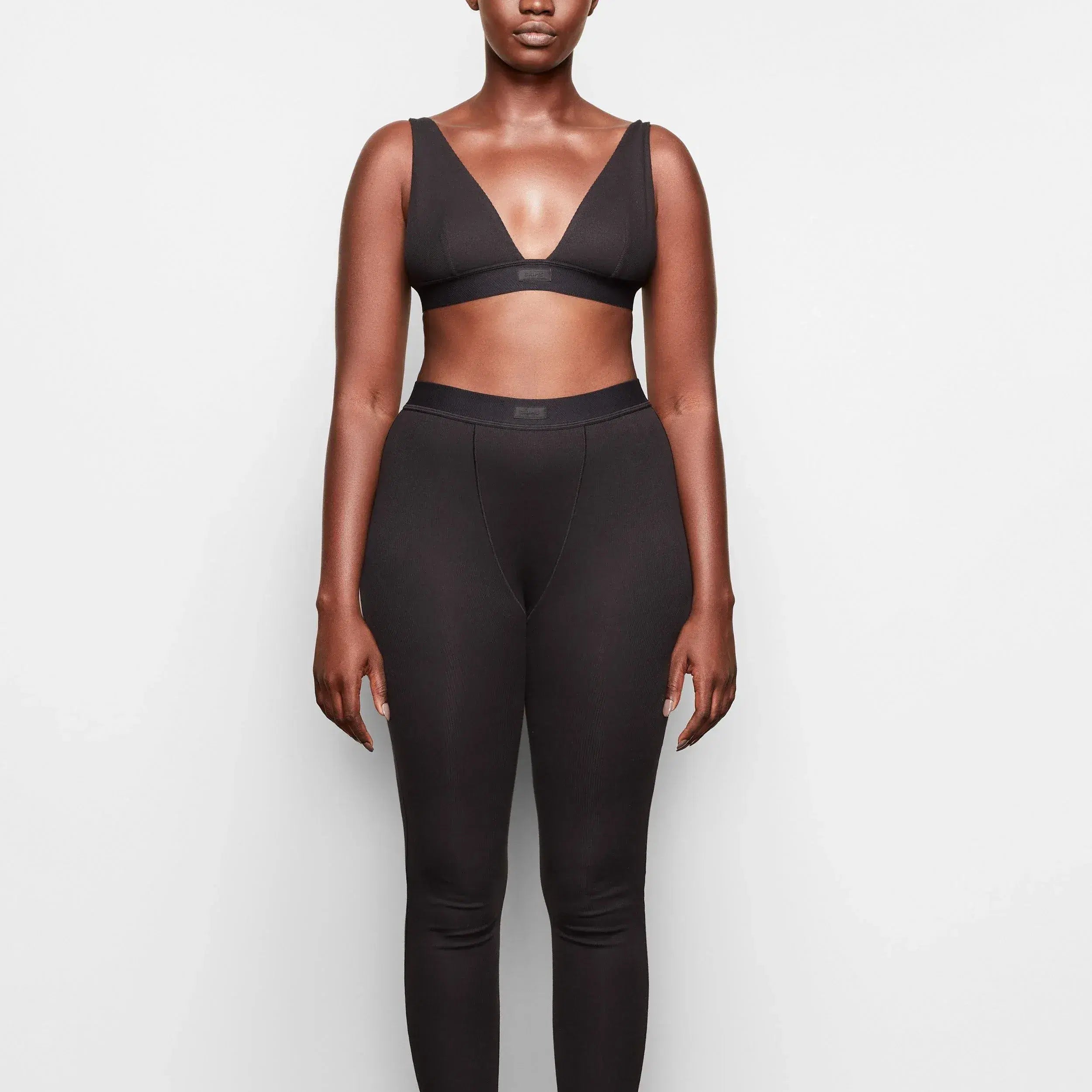 Skims Cotton Rib Legging Root