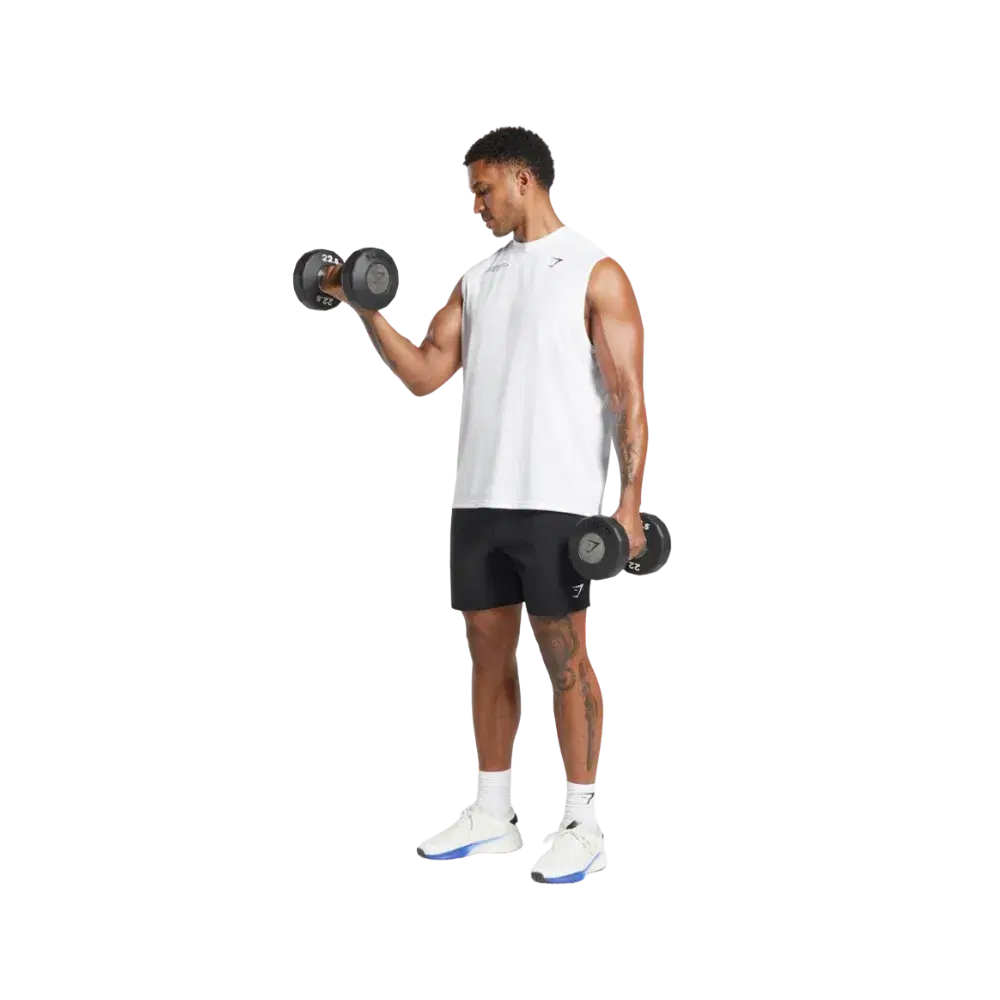 Gymshark Conditioning Club Tank Oversized Fit White