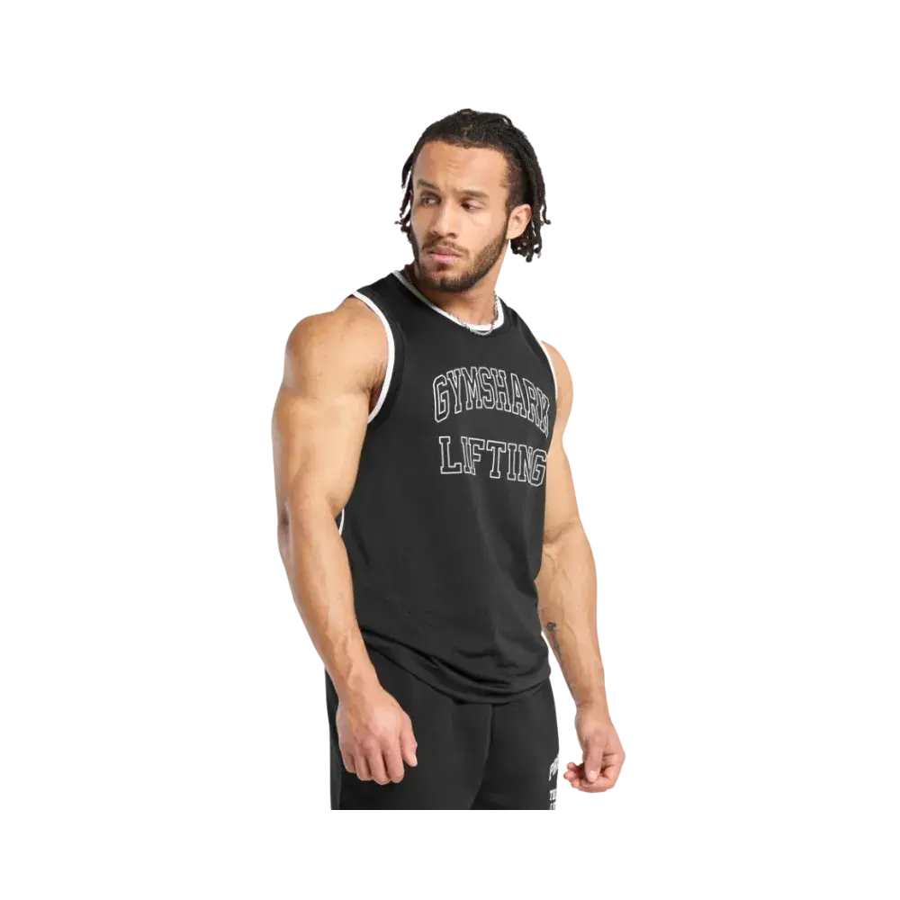 Gymshark Mesh Tank Regular Fit Black