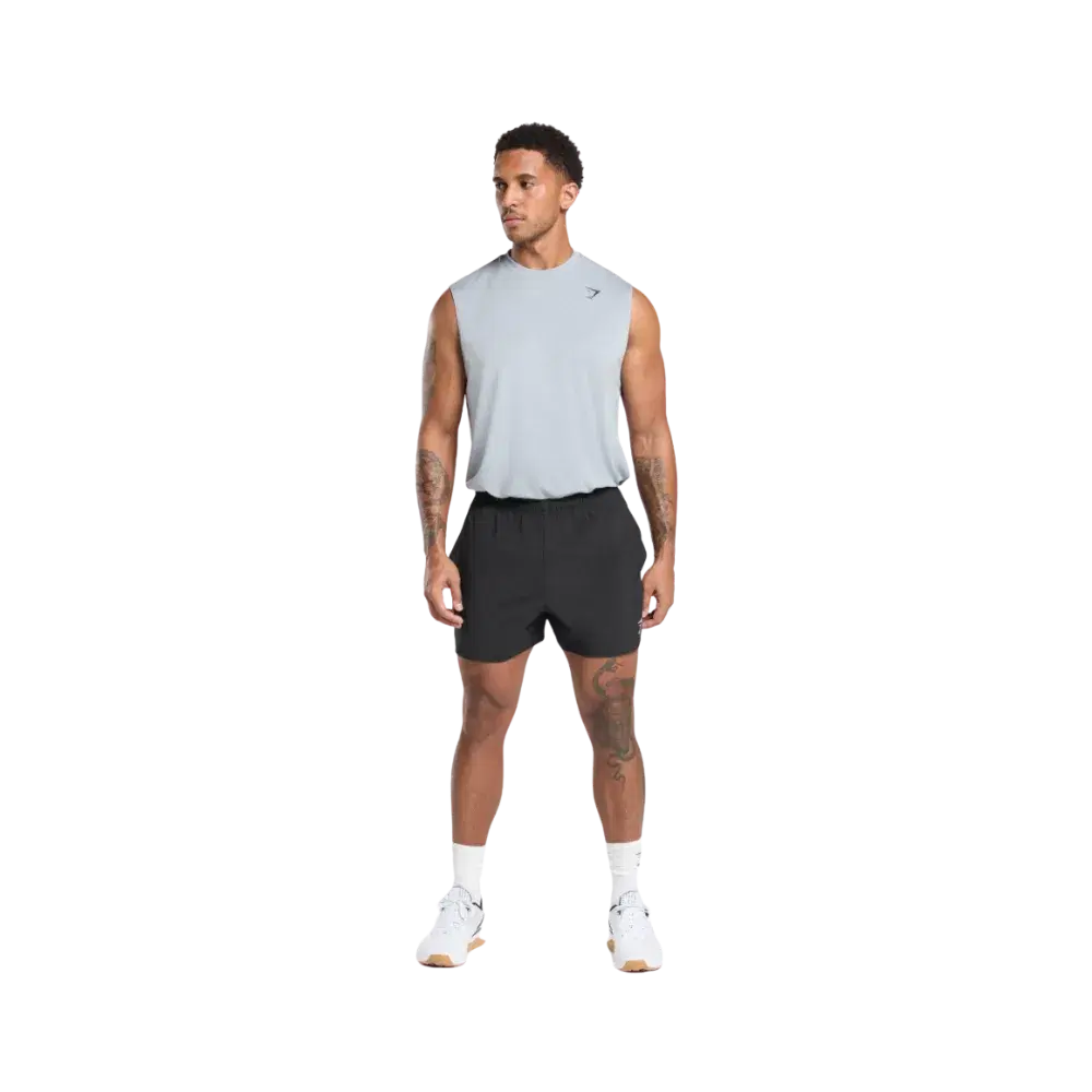 Gymshark Oversized Performance Tank Metal Purple