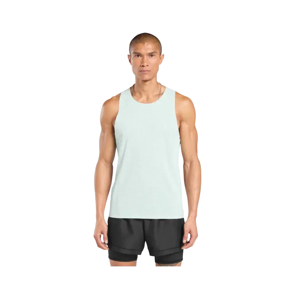 Gymshark Running Tank Slim Fit Cool Blue