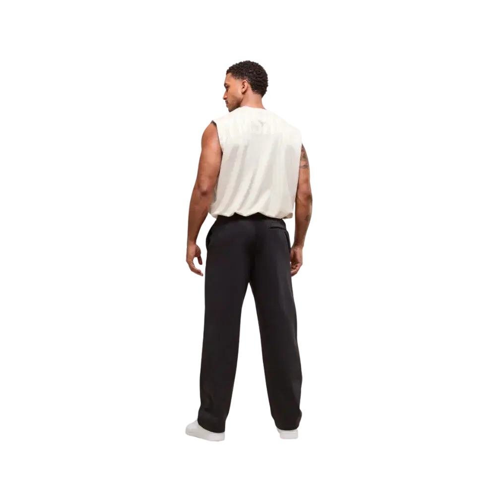 Gymshark Power Cut Off Tank Oversized Fit Oat White