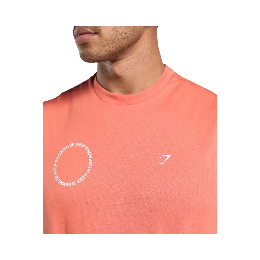 Gymshark Keep Showing Up Tank Oversized Fit Muted Coral
