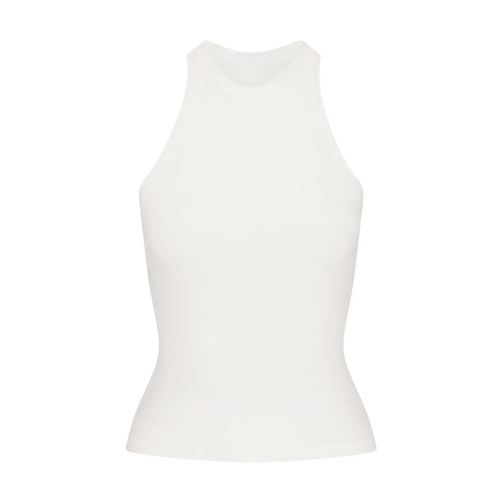 Skims Soft Lounge High Neck Tank Marble