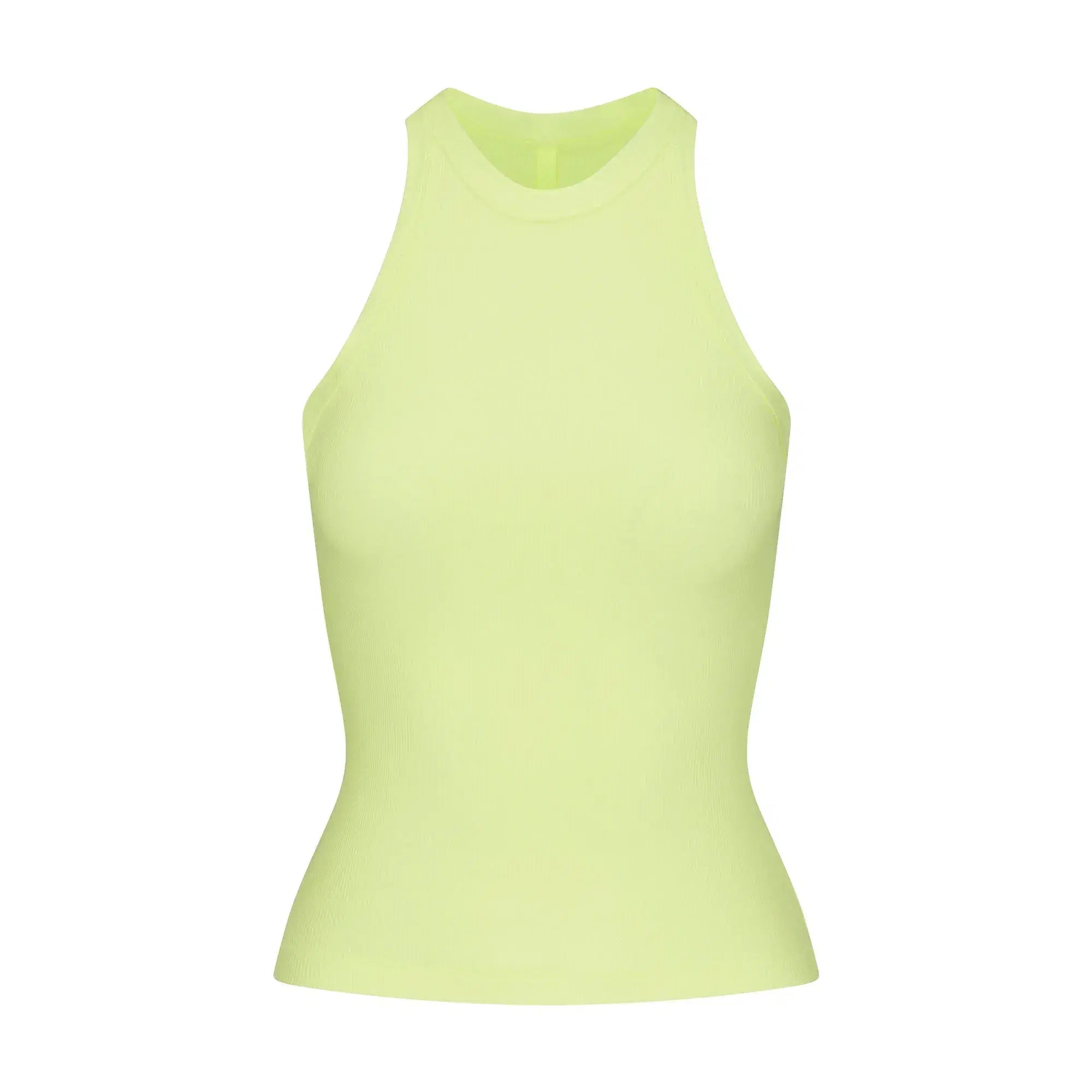 Skims Soft Lounge High Neck Tank Lemonade