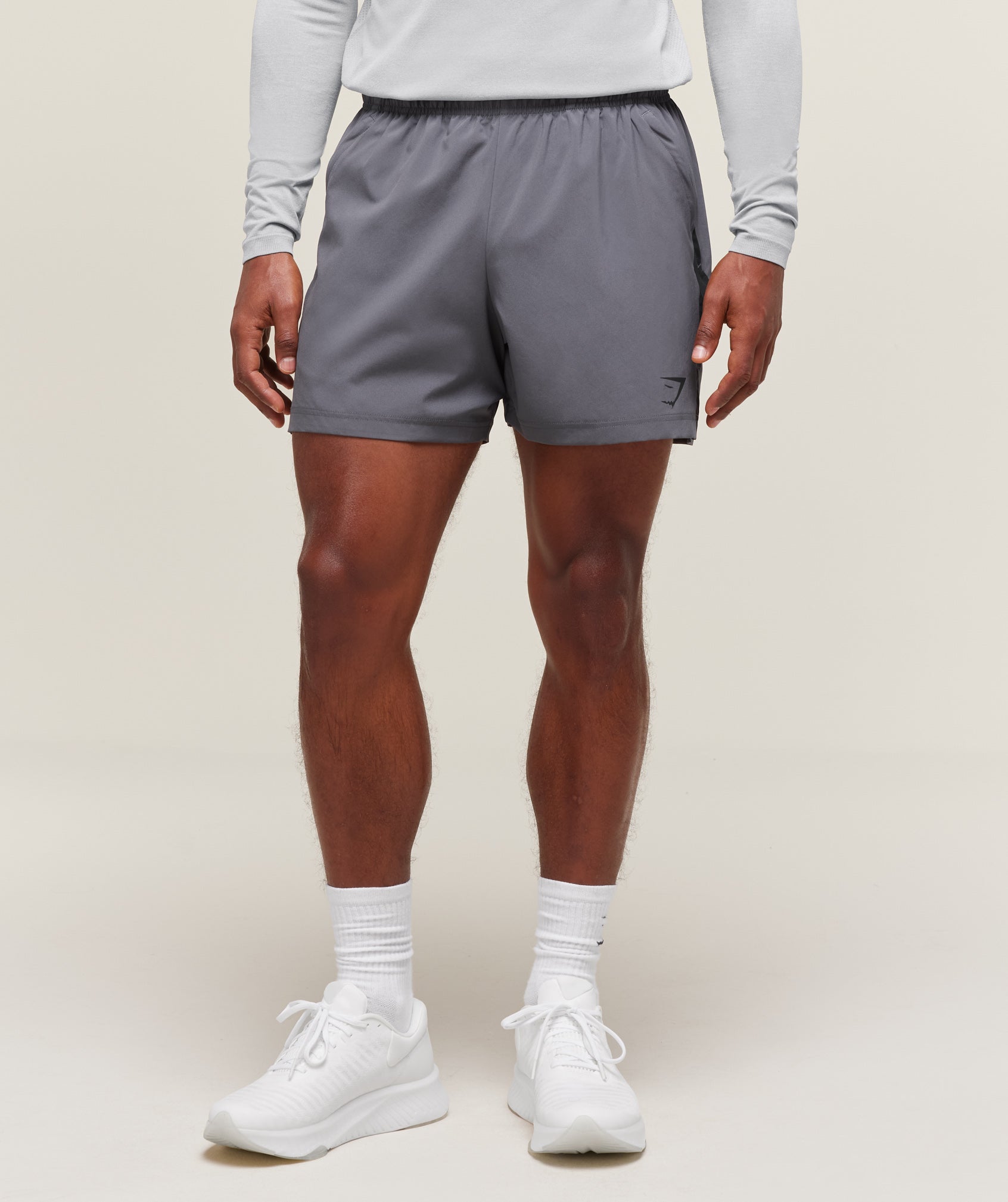 Gymshark Sport 5" Shorts 'Dark Grey Black'