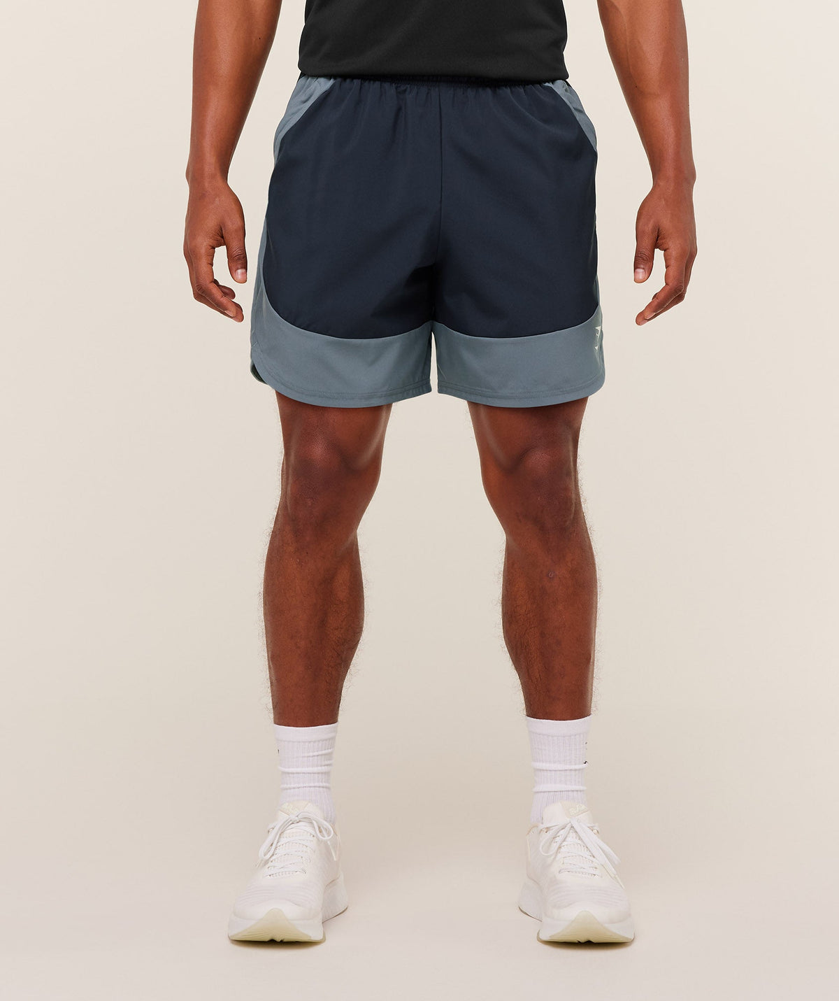 Gymshark Sport 25 Block 7" Shorts 'Heavy Blue Iron Blue'