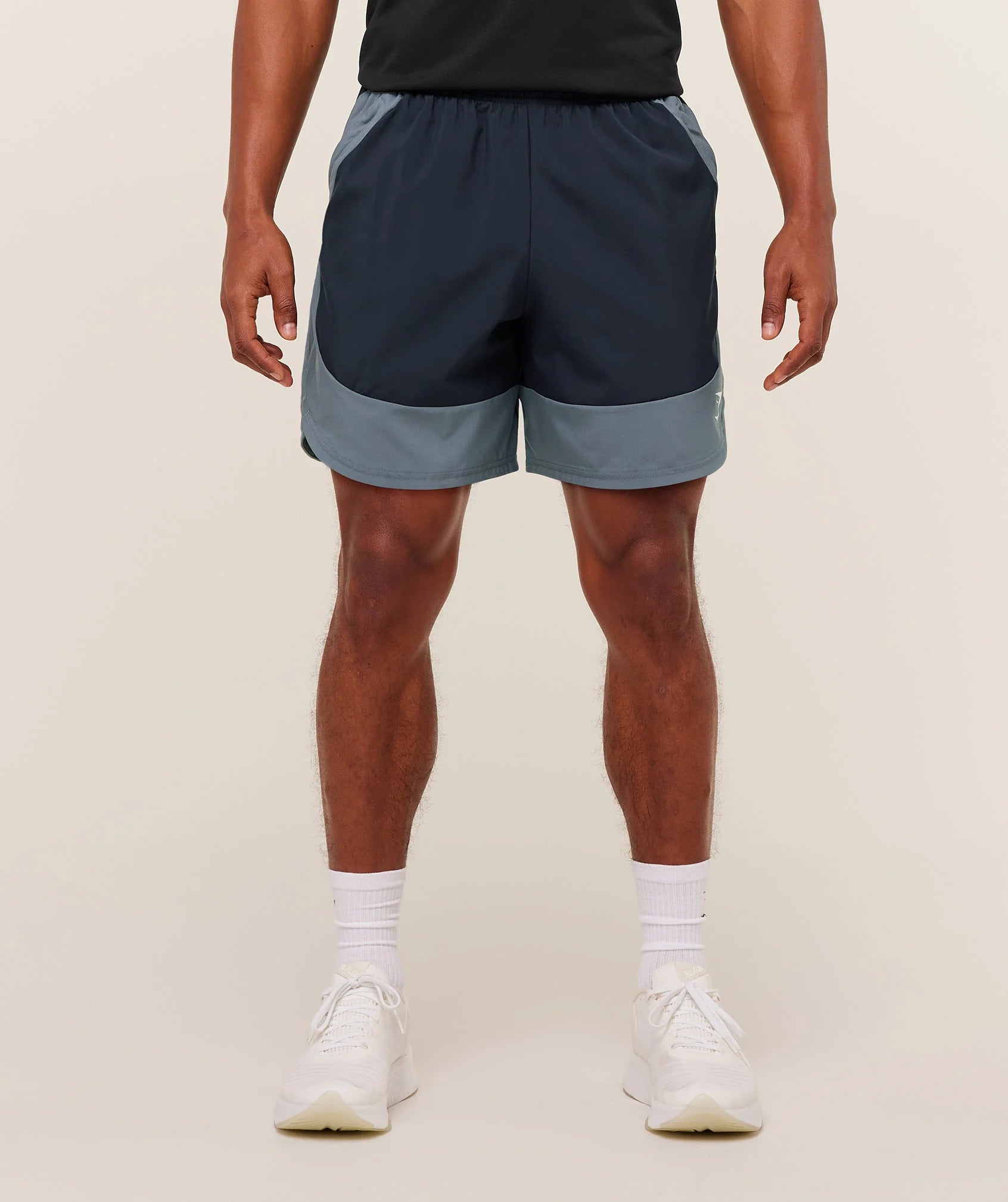 Gymshark Sport 25 Block 7" Shorts 'Heavy Blue/Iron Blue'