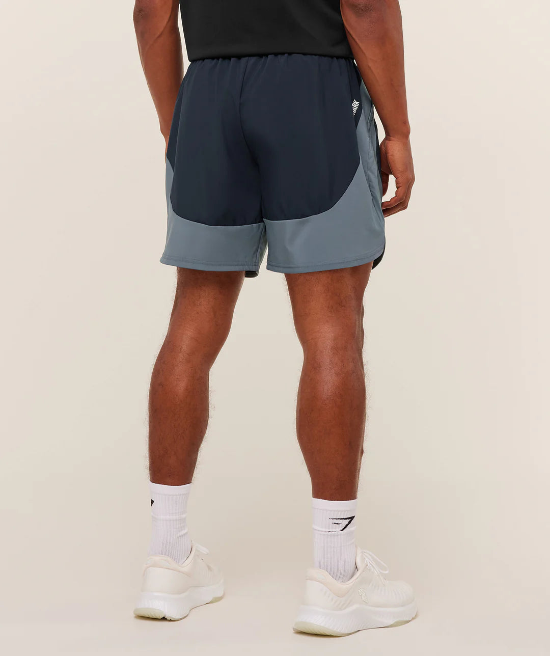 Gymshark Sport 25 Block 7" Shorts 'Heavy Blue/Iron Blue'