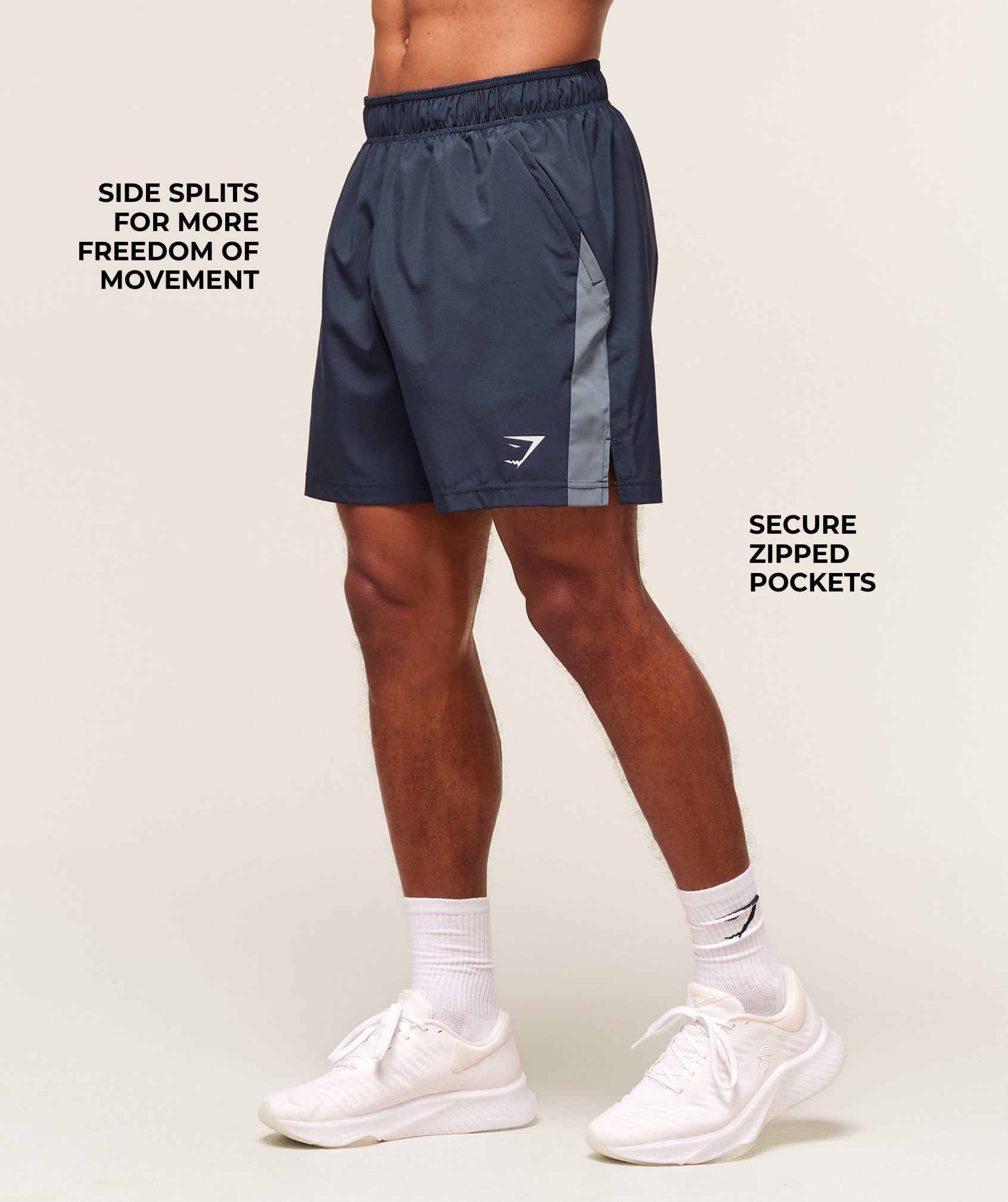 Gymshark Sport 7" Shorts 'Heavy Blue Iron Blue'