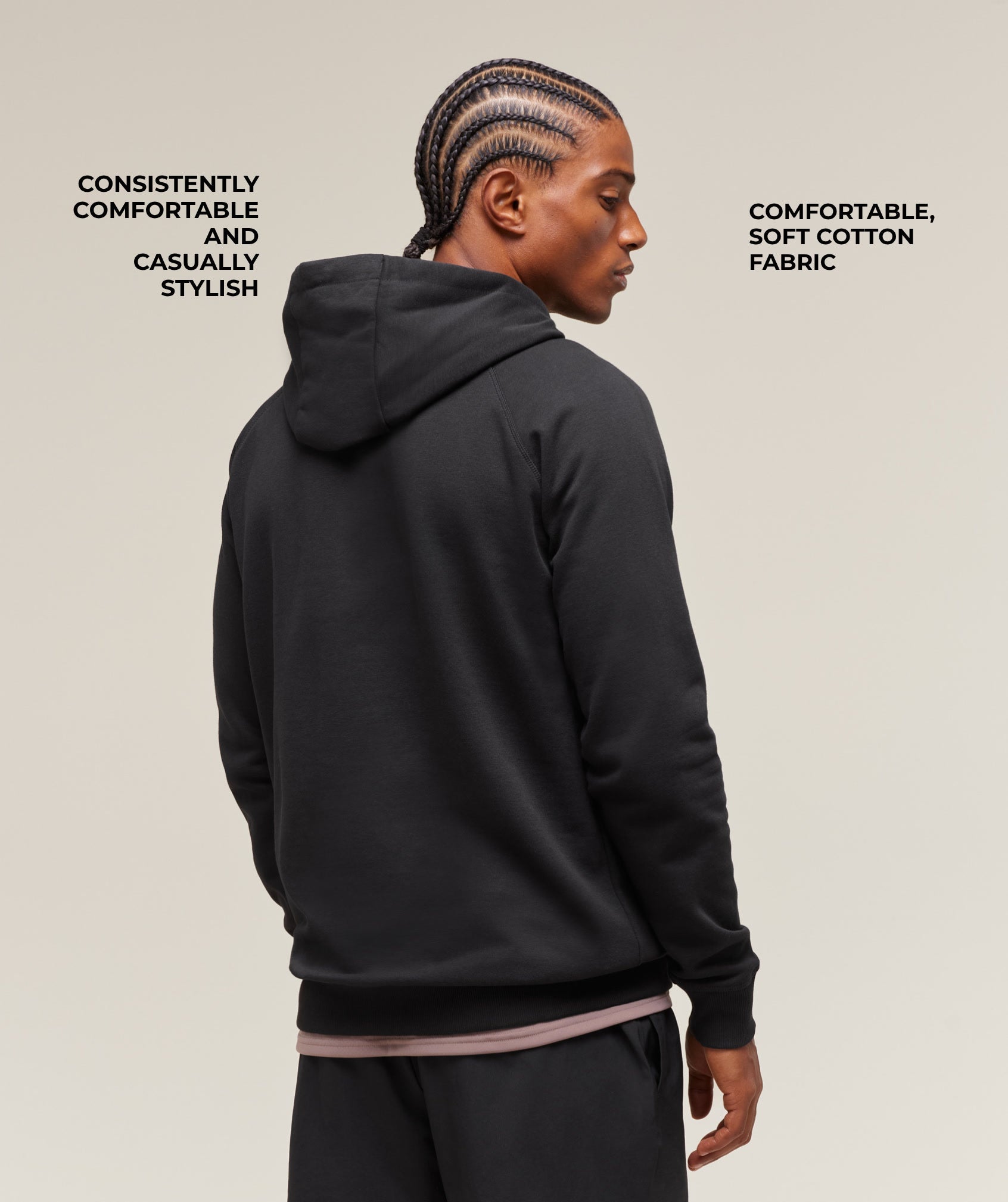 Gymshark Crest Hoodie 'Black'