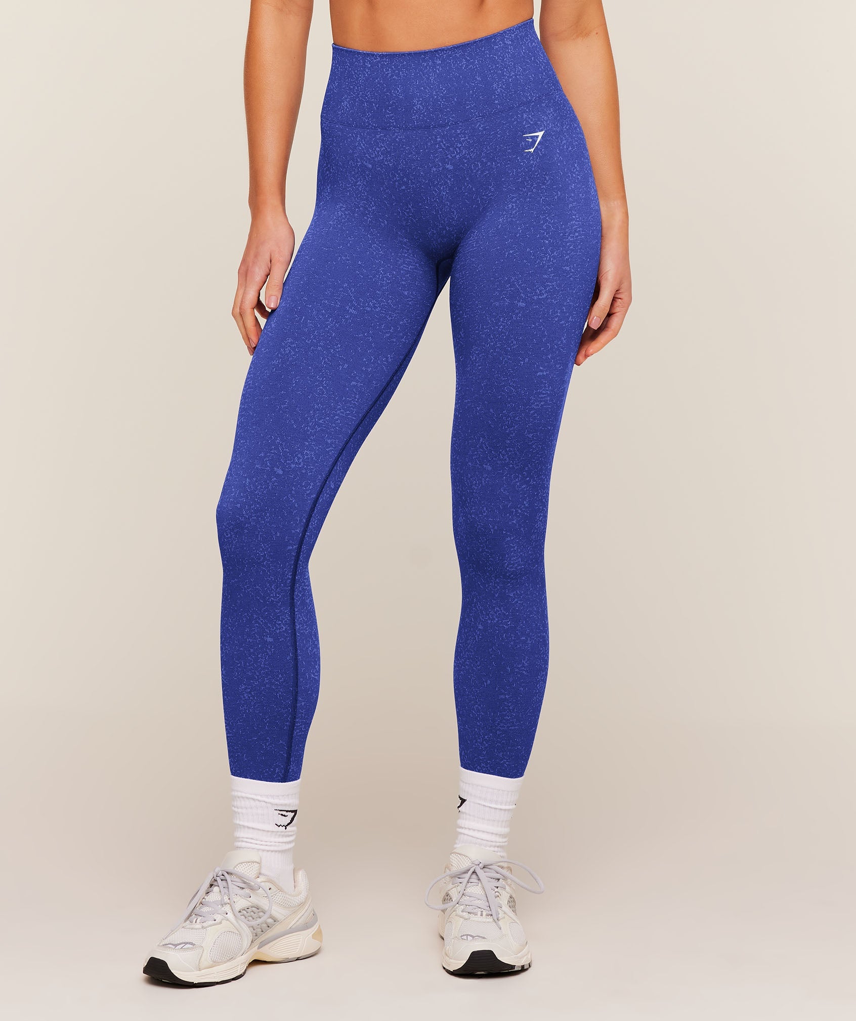 Gymshark Adapt Fleck x Whitney Leggings 'Force Blue Steady Purple'