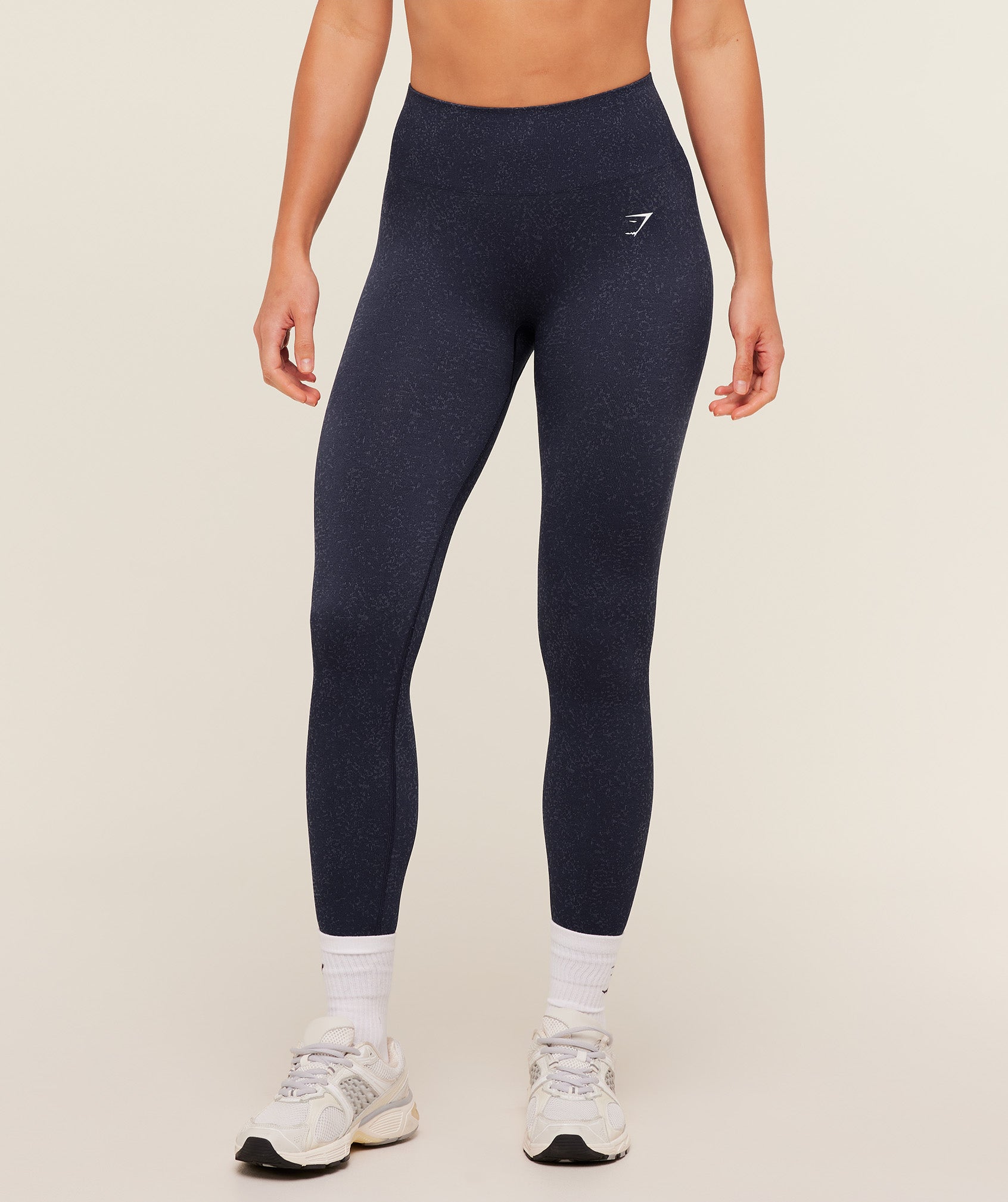 Gymshark Adapt Fleck x Whitney Leggings 'Heavy Blue Iron Blue'