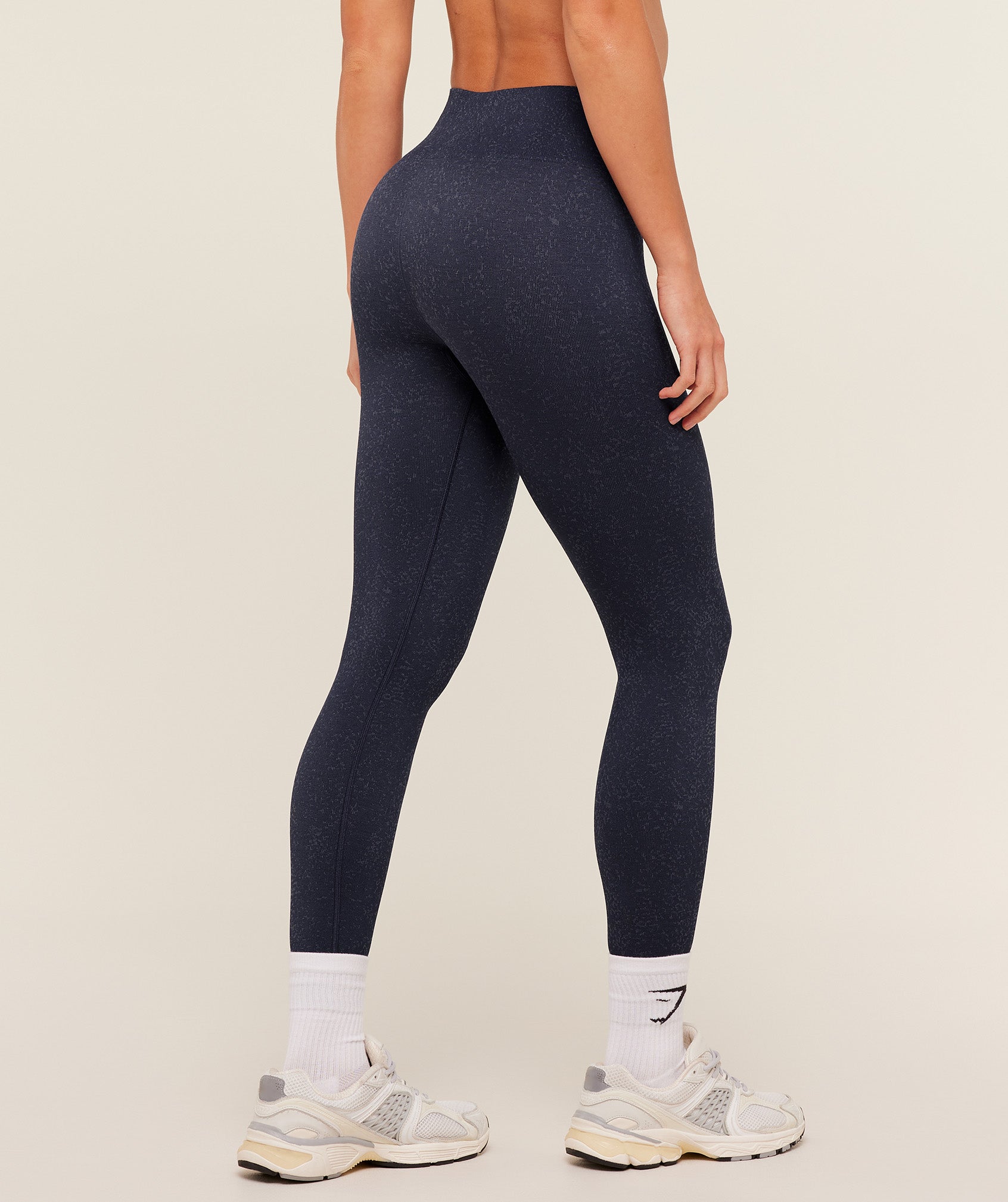 Gymshark Adapt Fleck x Whitney Leggings 'Heavy Blue Iron Blue'