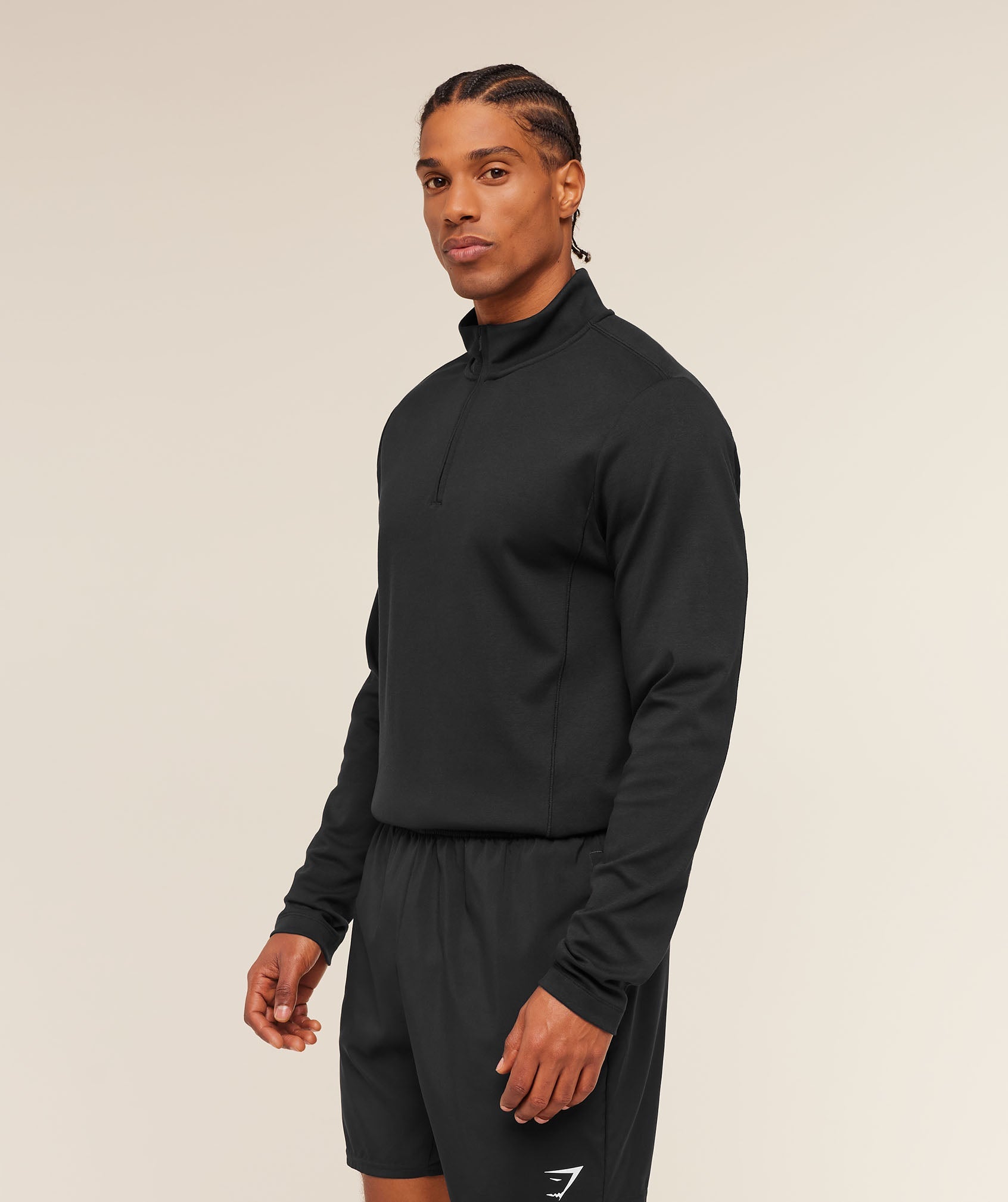 Gymshark Off Duty 1/4 Zip 'Black'