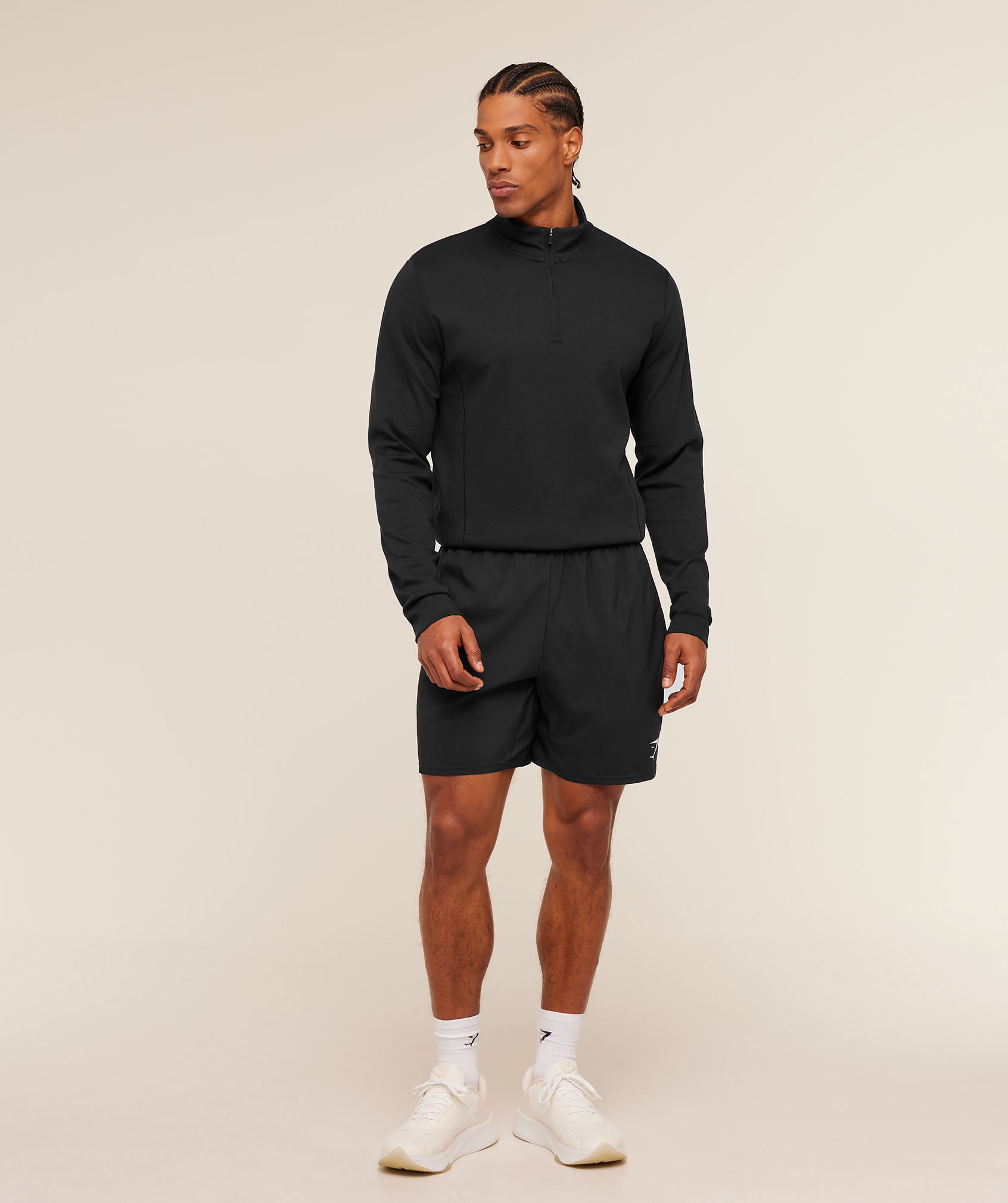 Gymshark Off Duty 1/4 Zip 'Black'