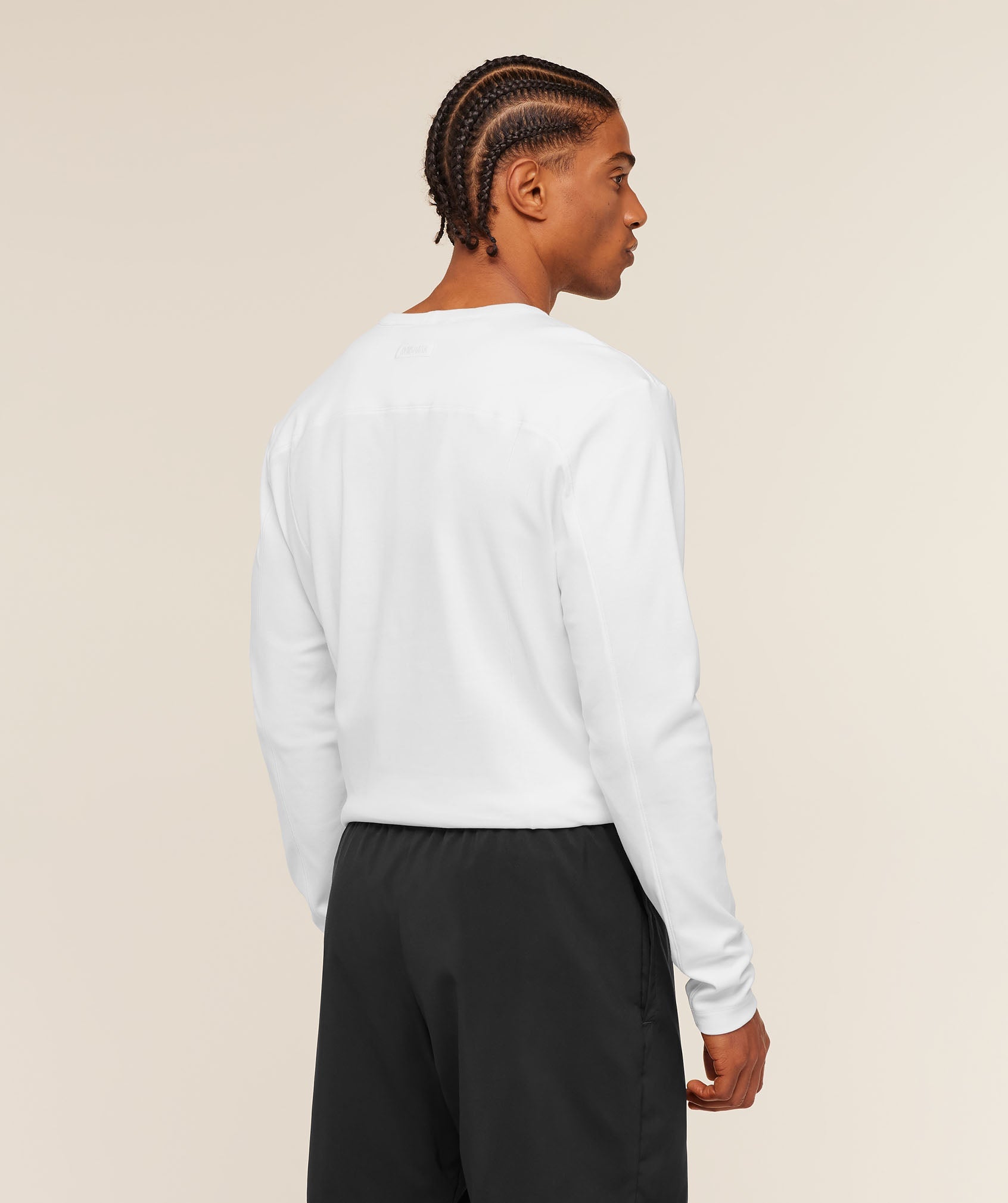 Gymshark Off Duty Long Sleeve T-Shirt 'White'