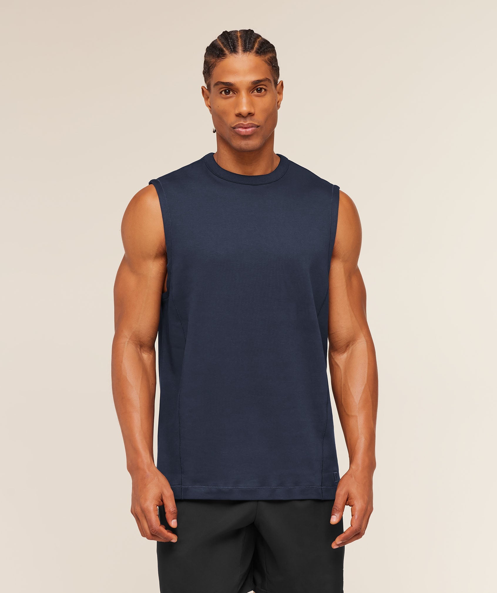 Gymshark Off Duty Tank 'Heavy Blue'