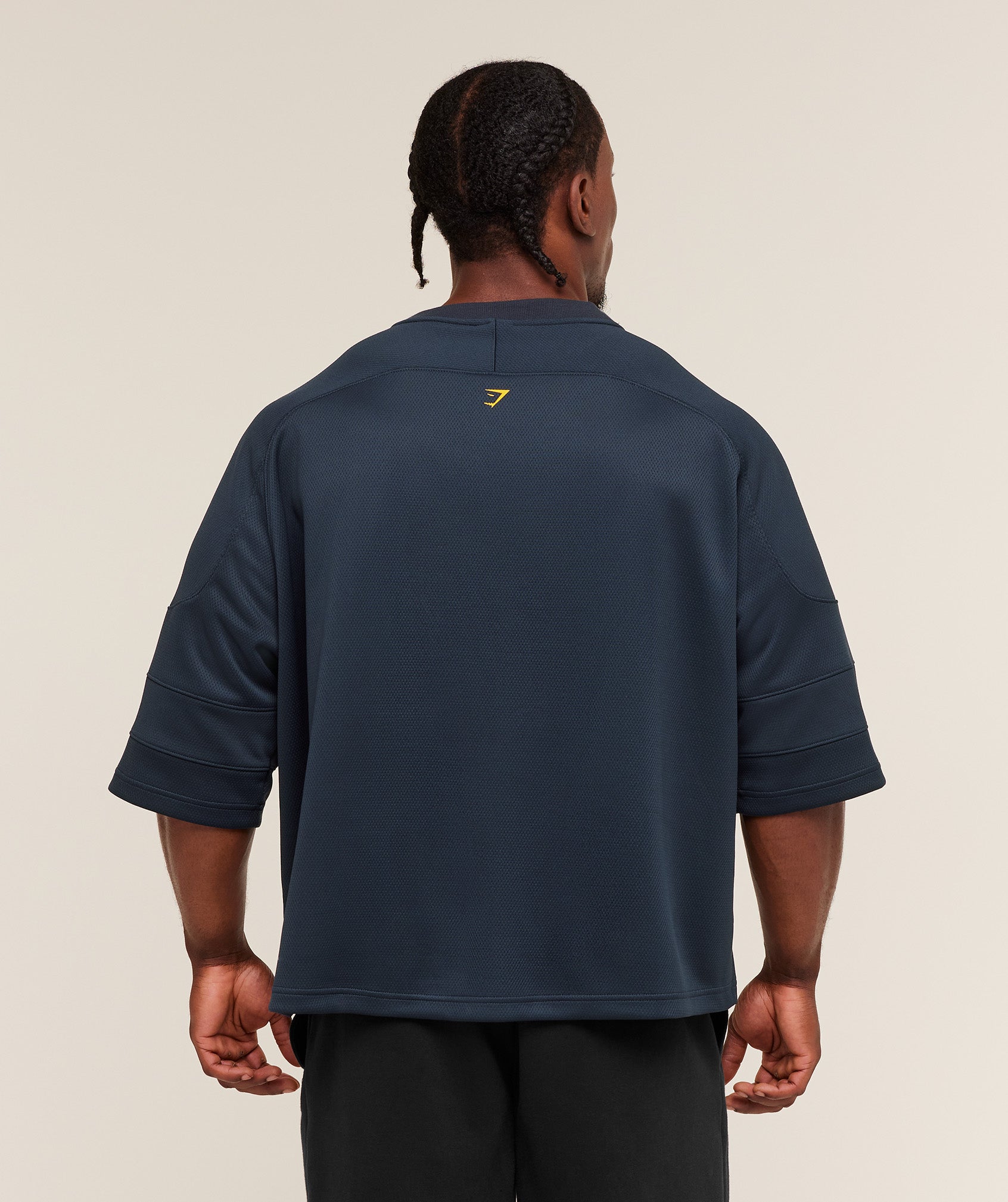 Gymshark American Football Jersey 'Heavy Blue'