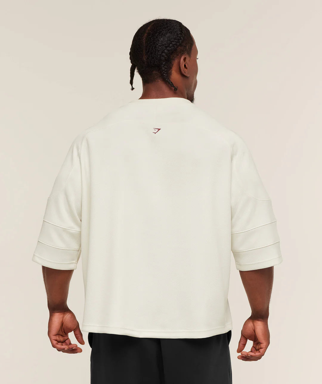 Gymshark American Football Jersey 'Soft White'