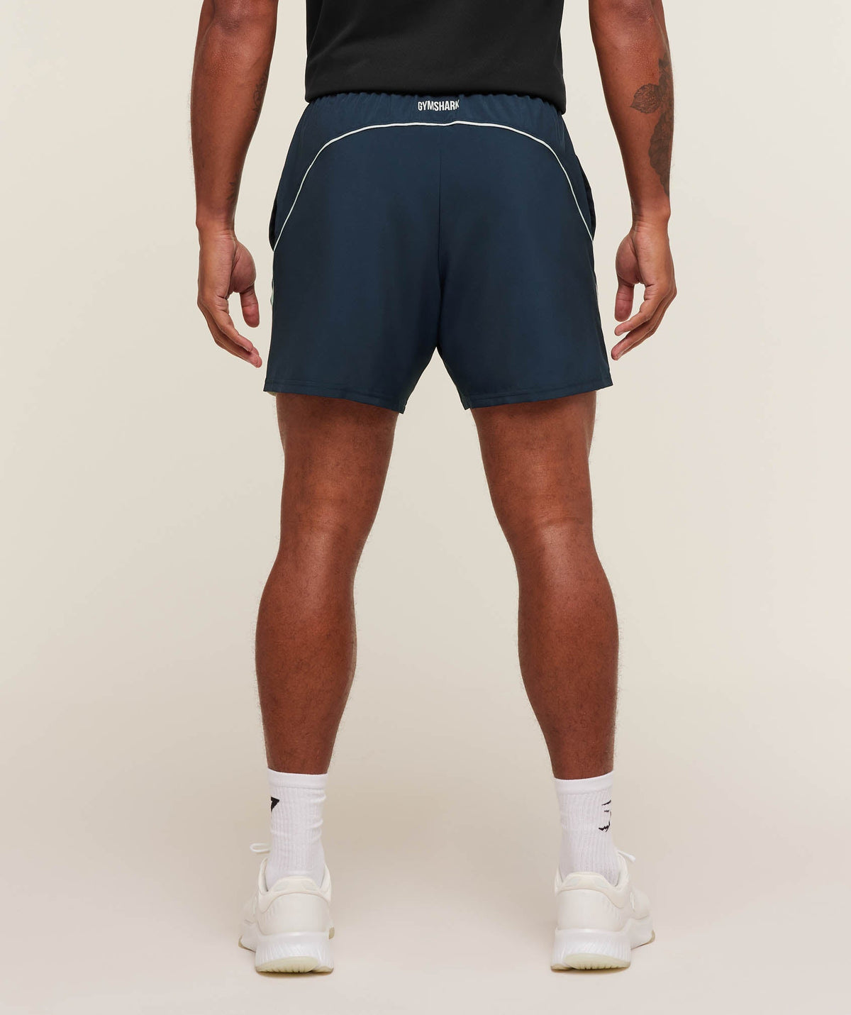 Gymshark Arrival Block 6" Shorts 'Navy'