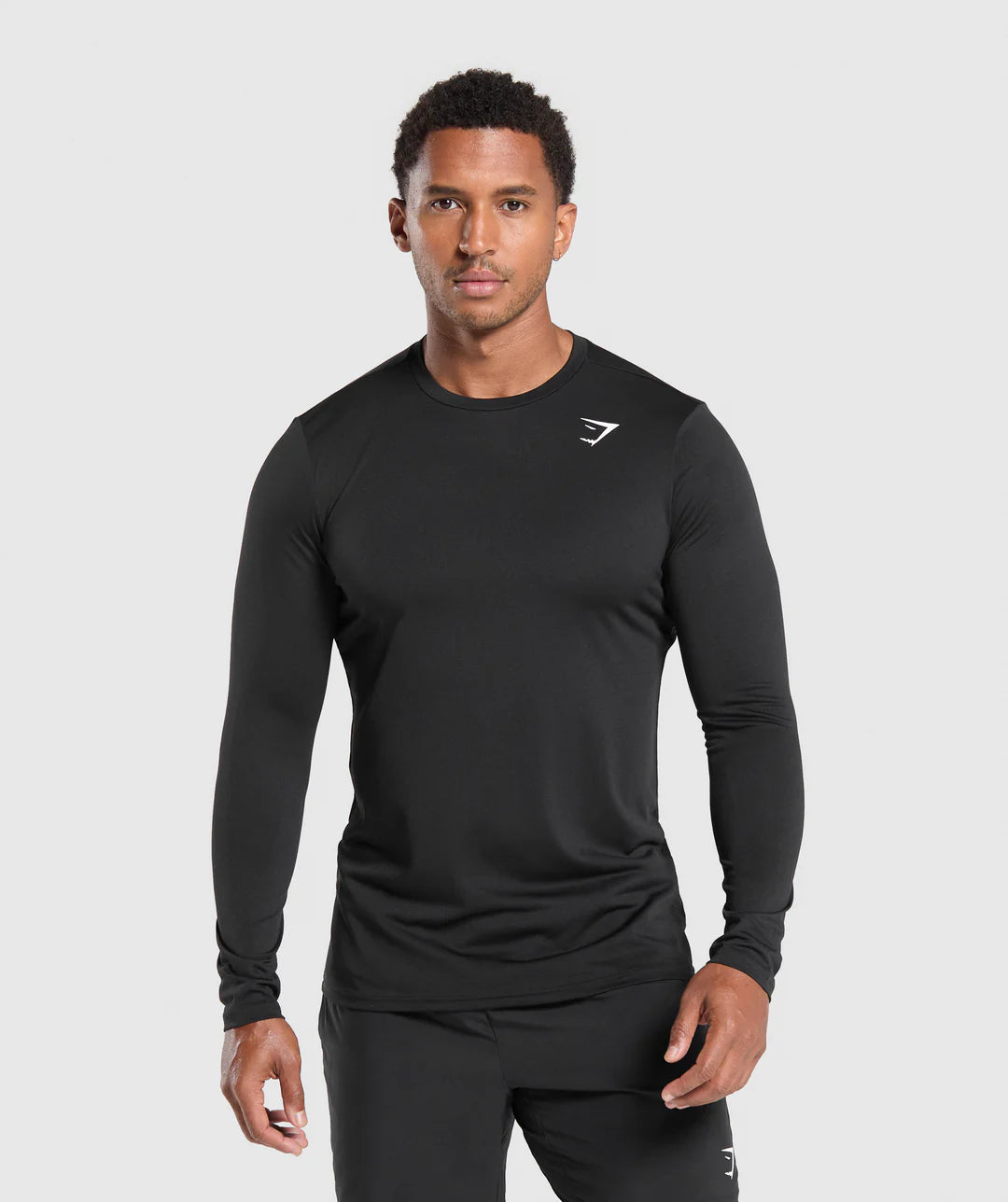 Gymshark Arrival Long Sleeve T-Shirt 'Black'