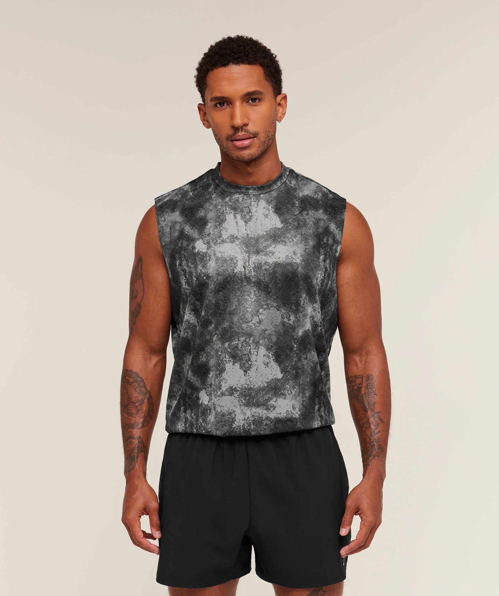 Gymshark Arrival Oversized Tank 'Smokey Grey'