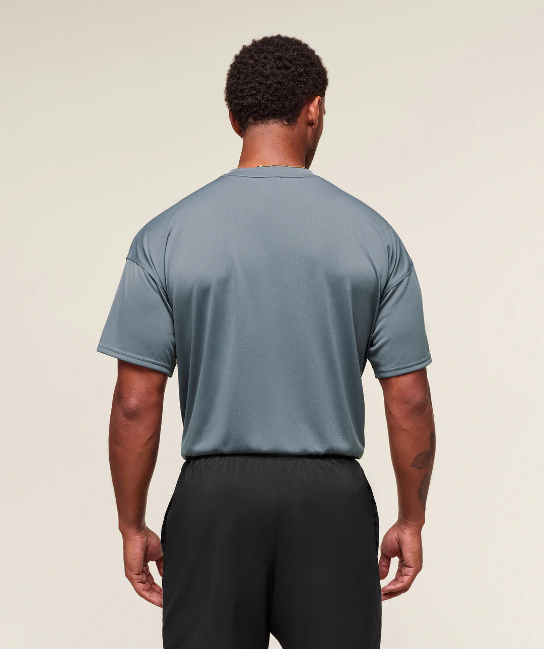 Gymshark Oversized Performance T-Shirt 'Iron Blue'