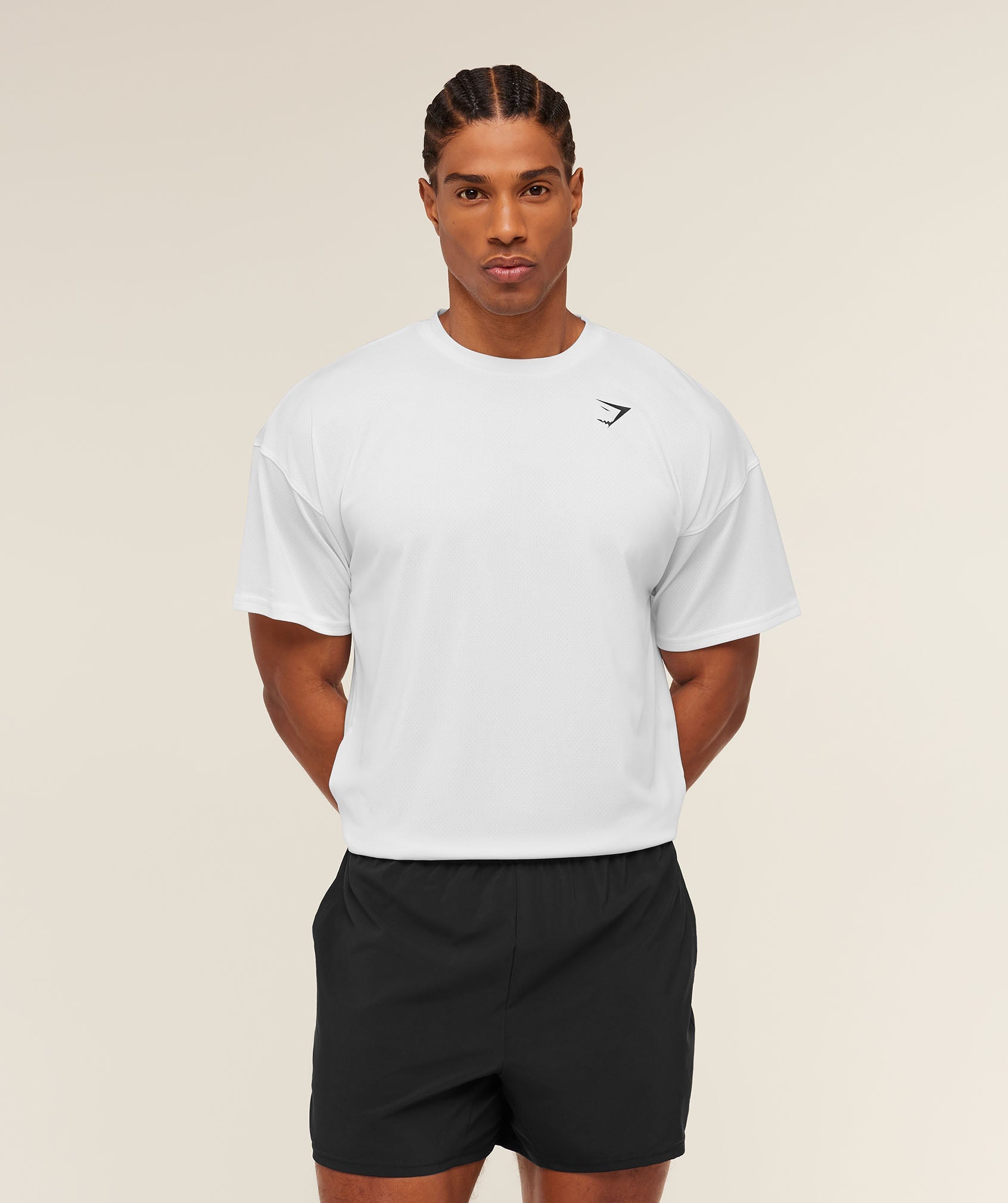 Gymshark Arrival Oversized T-Shirt 'White'