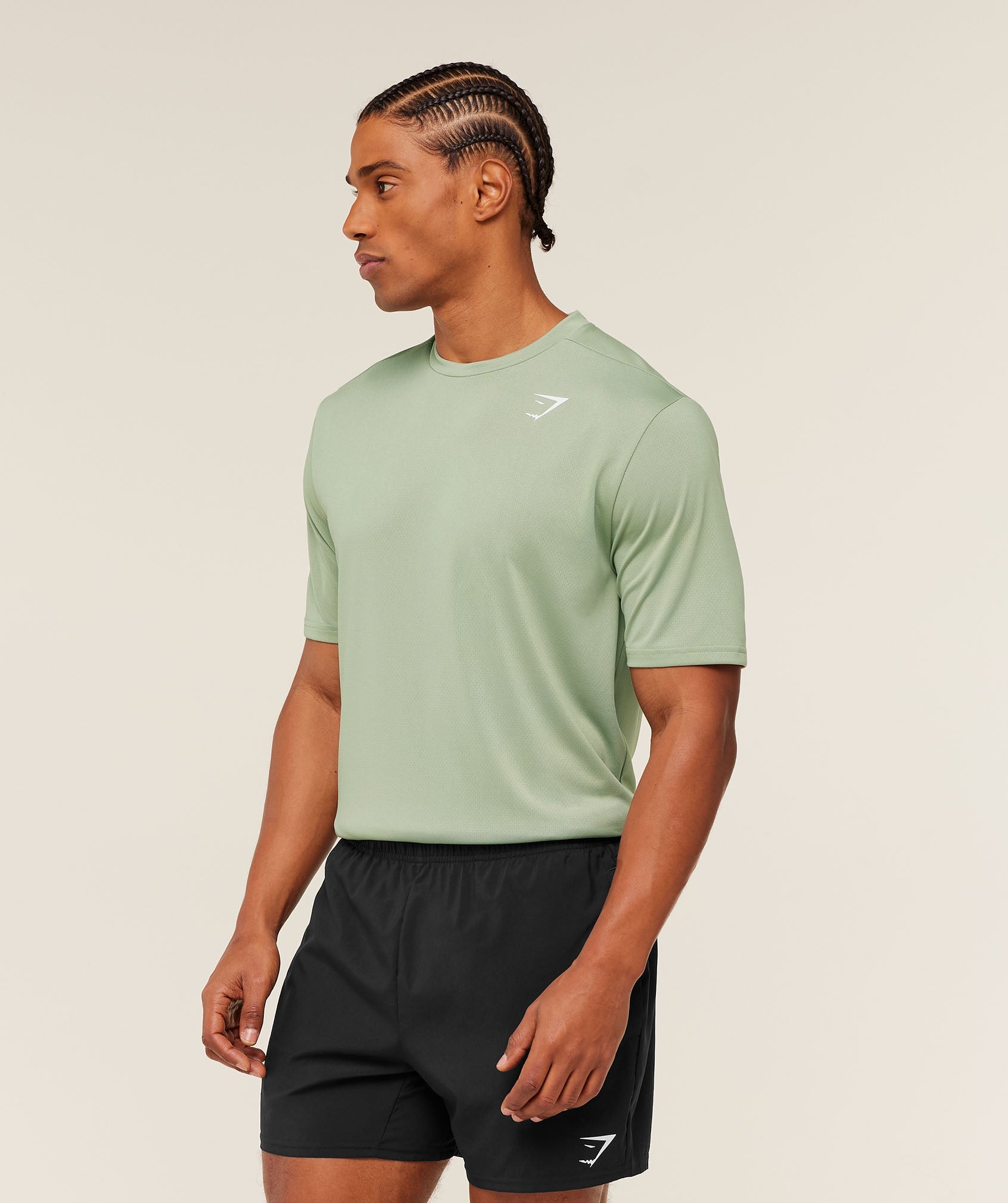 Gymshark Arrival T-Shirt 'GS Haze Green'