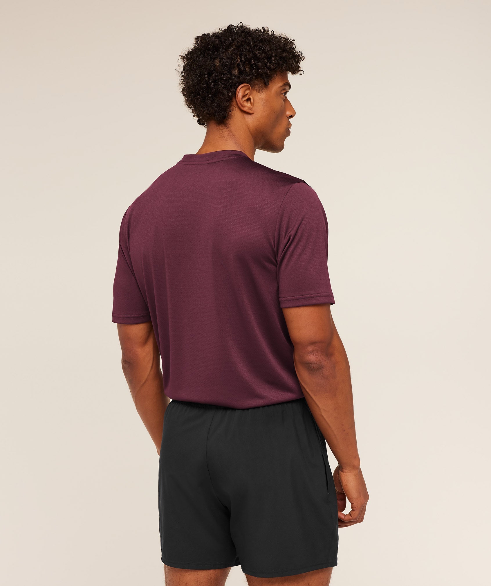 Gymshark Arrival T-Shirt 'GS Impact Burgundy'