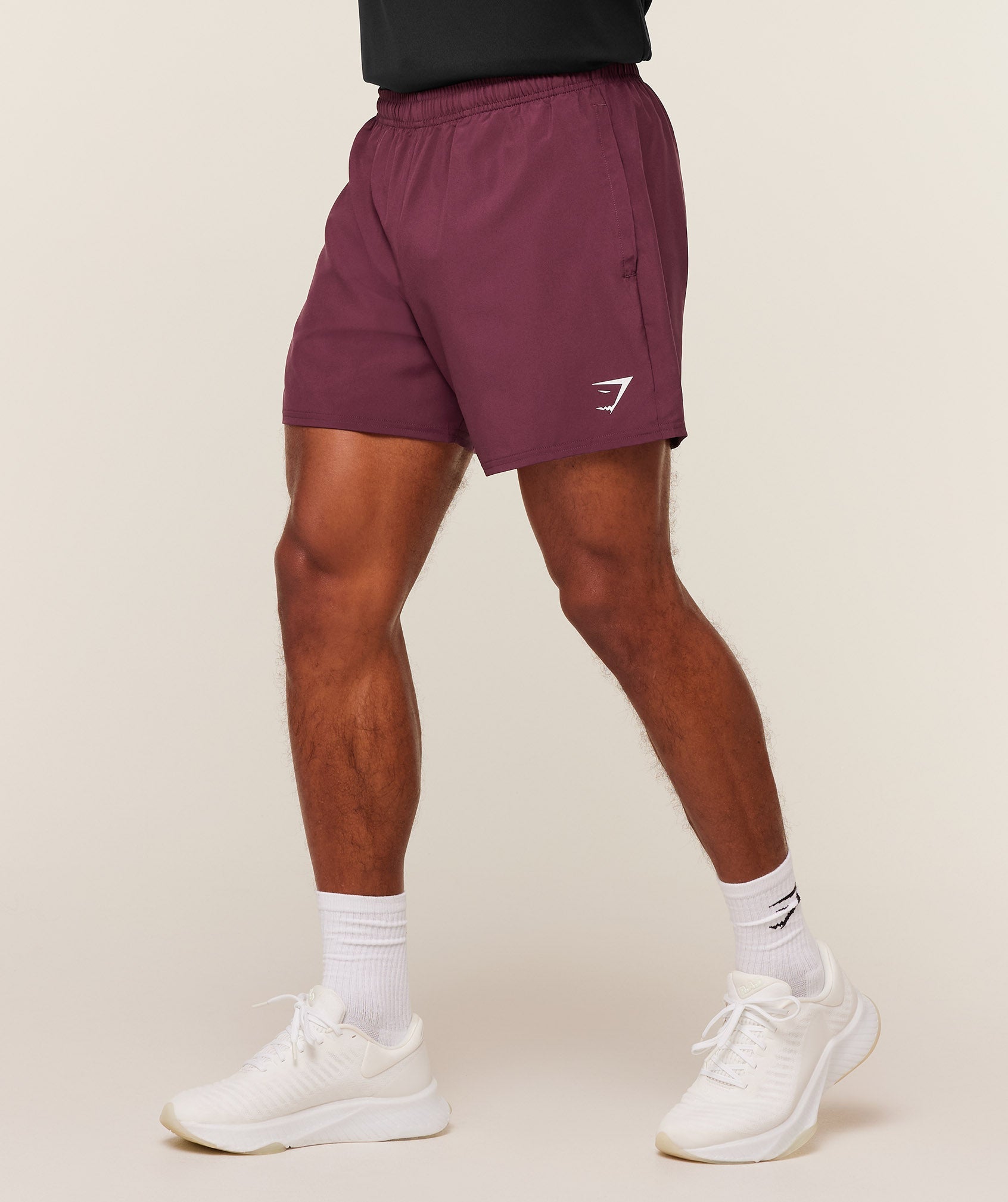 Gymshark Arrival 5" Shorts 'GS Impact Burgundy'