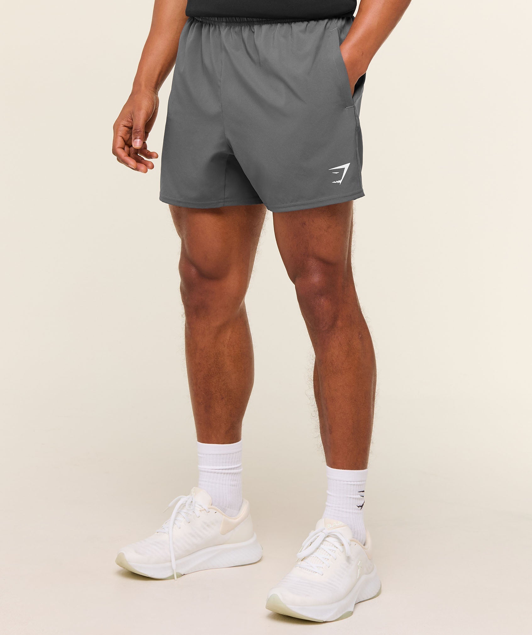 Gymshark Arrival 5" Shorts 'Silhouette Grey'