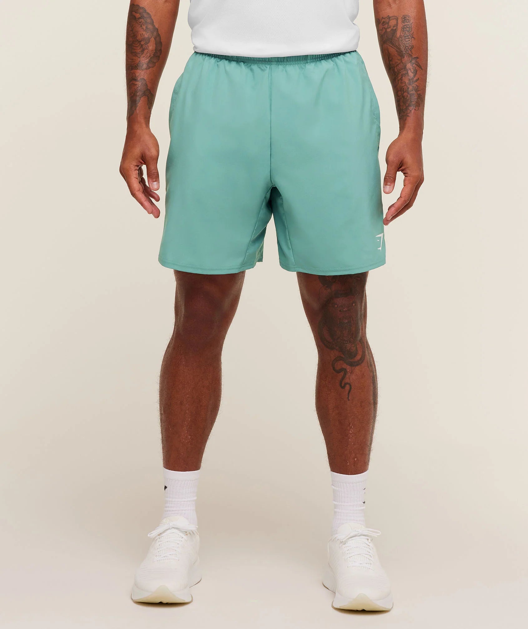 Gymshark Arrival 7" Shorts 'Muted Teal'
