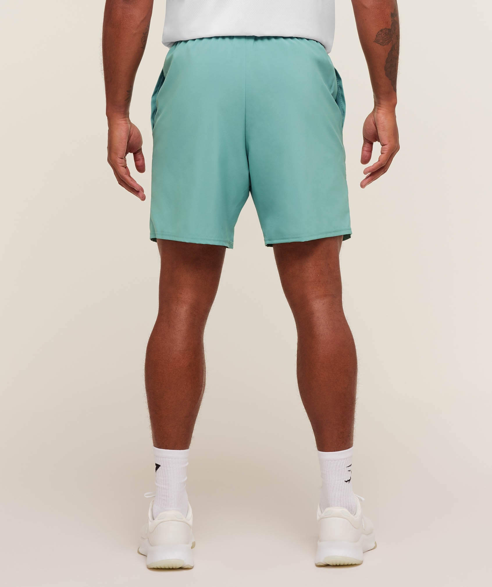 Gymshark Arrival 7" Shorts 'Muted Teal'