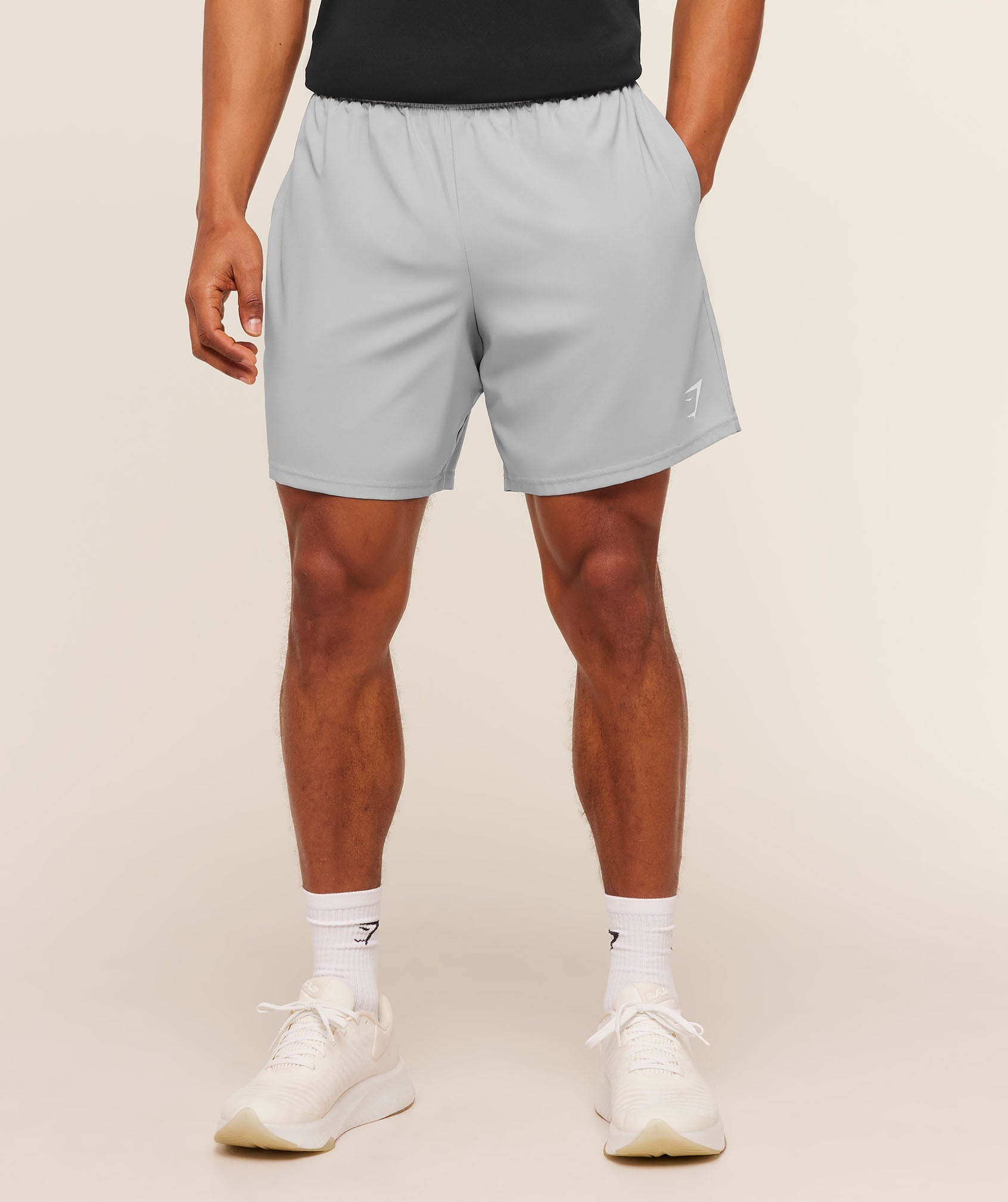 Gymshark Arrival 7" Shorts 'Stratus Grey'