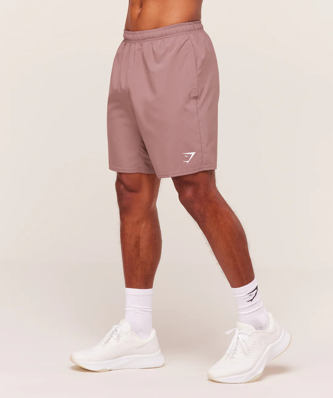 Gymshark Arrival 7" Shorts 'Chestnut Pink'