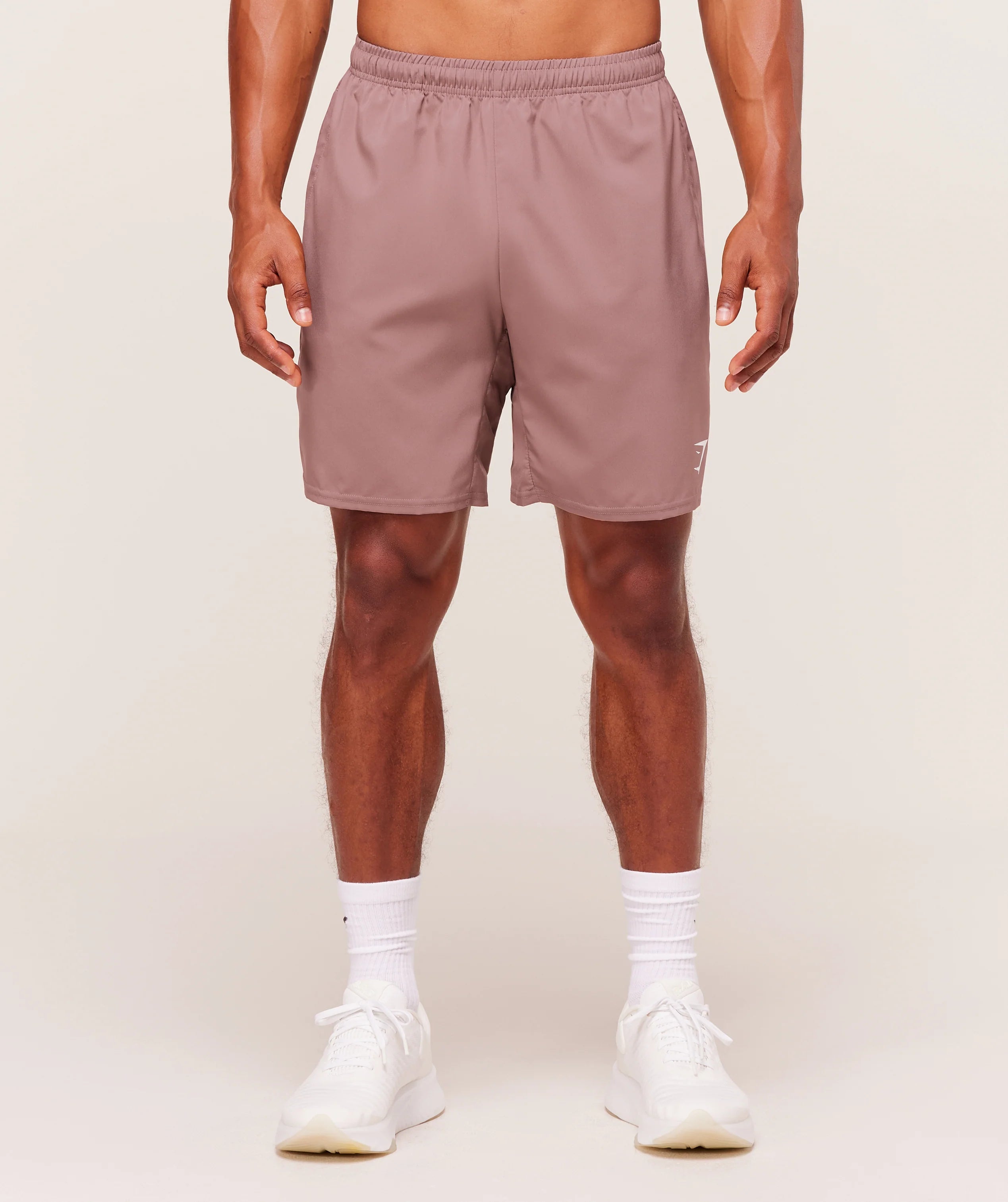 Gymshark Arrival 7" Shorts 'Chestnut Pink'