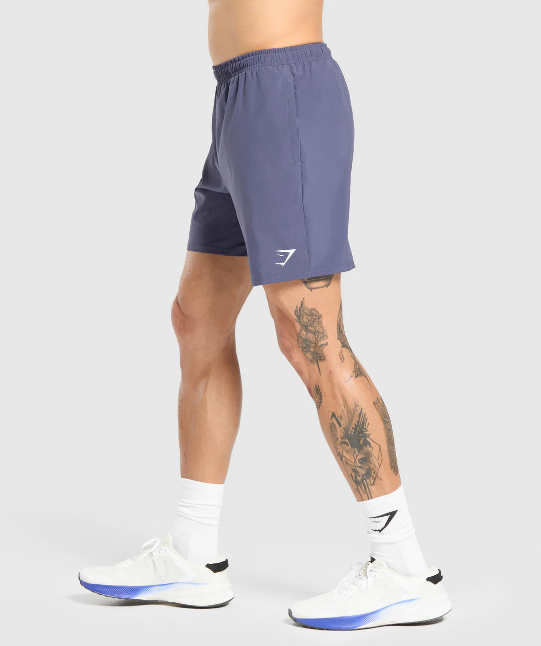 Gymshark Arrival 7" Shorts 'Weighted Purple'
