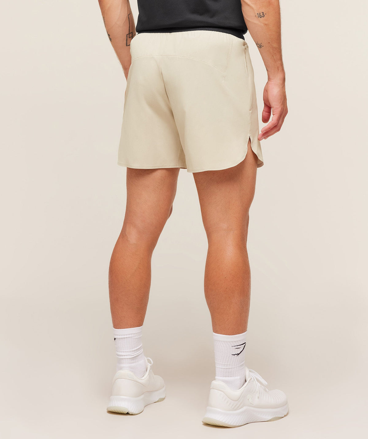 Gymshark Fit Repeat 6" Shorts 'Pebble Grey'