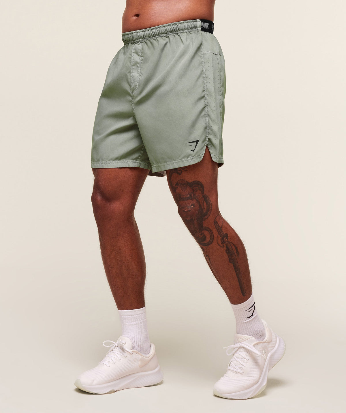 Gymshark Fit Zero 7" Short 'Strength Green'