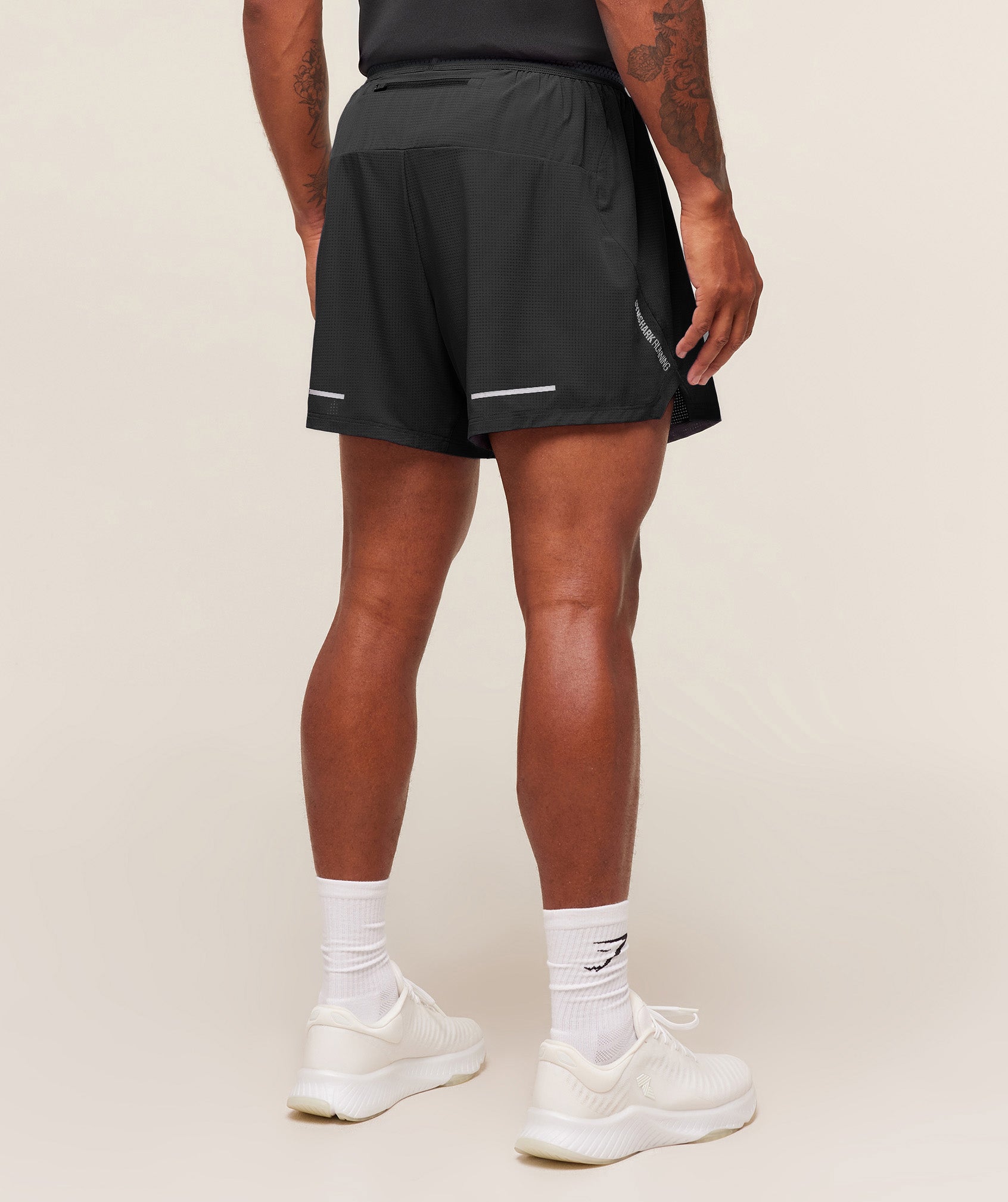 Gymshark Running 5" Shorts 'Black'