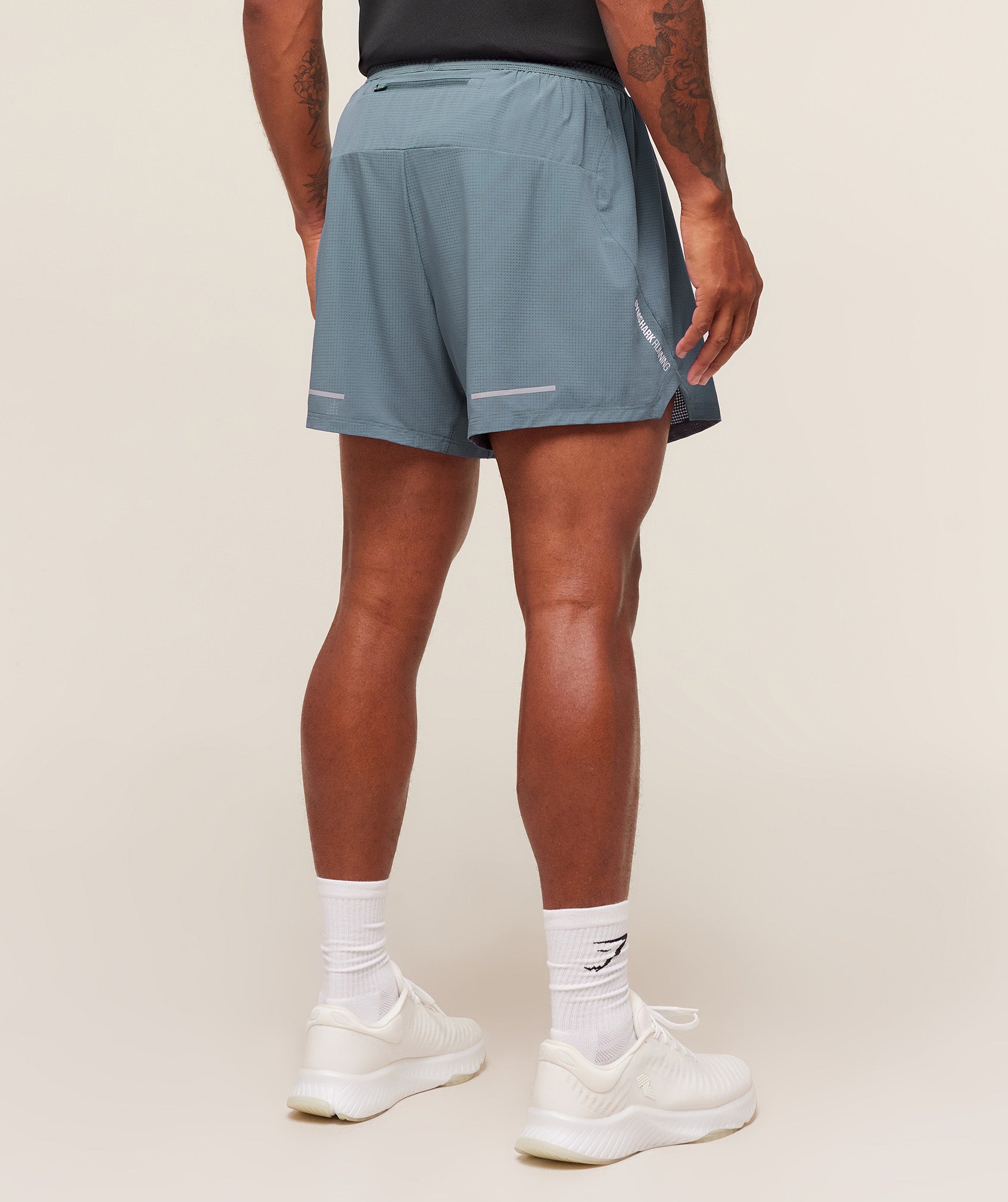 Gymshark Running 5" Shorts 'Iron Blue'