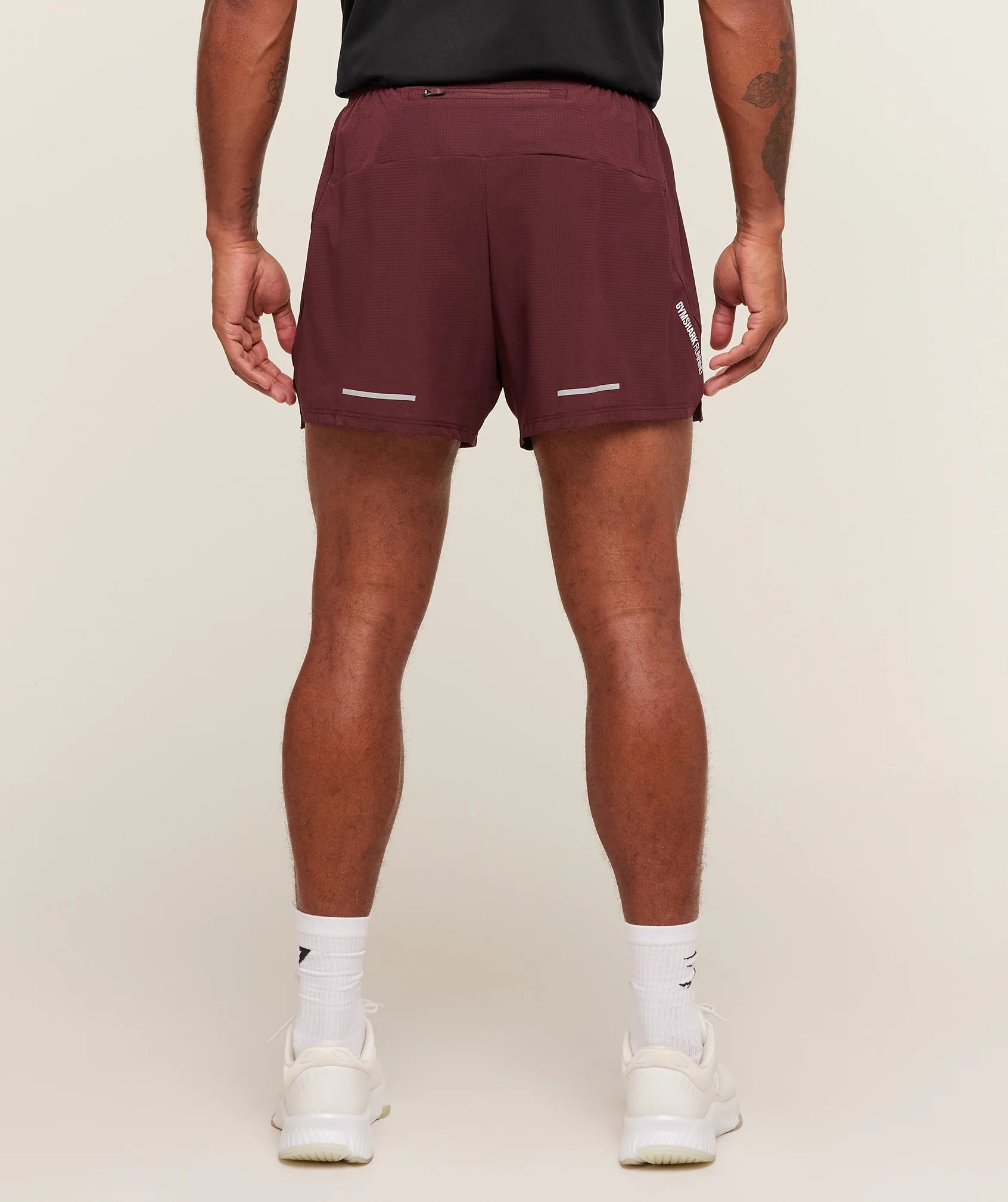 Gymshark Running 5" Shorts 'Rich Maroon'
