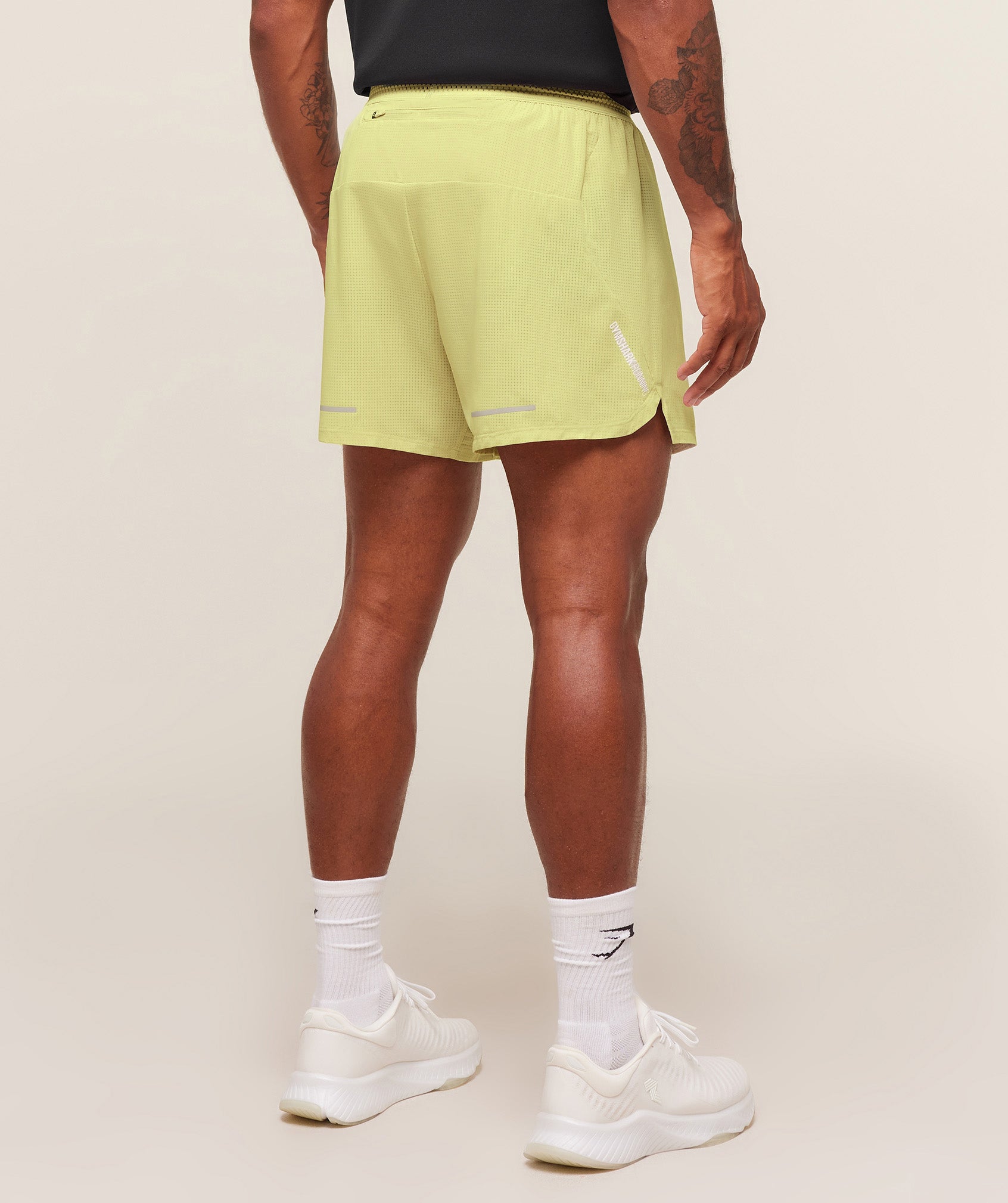 Gymshark Running 5" Shorts 'Sorbet Yellow'