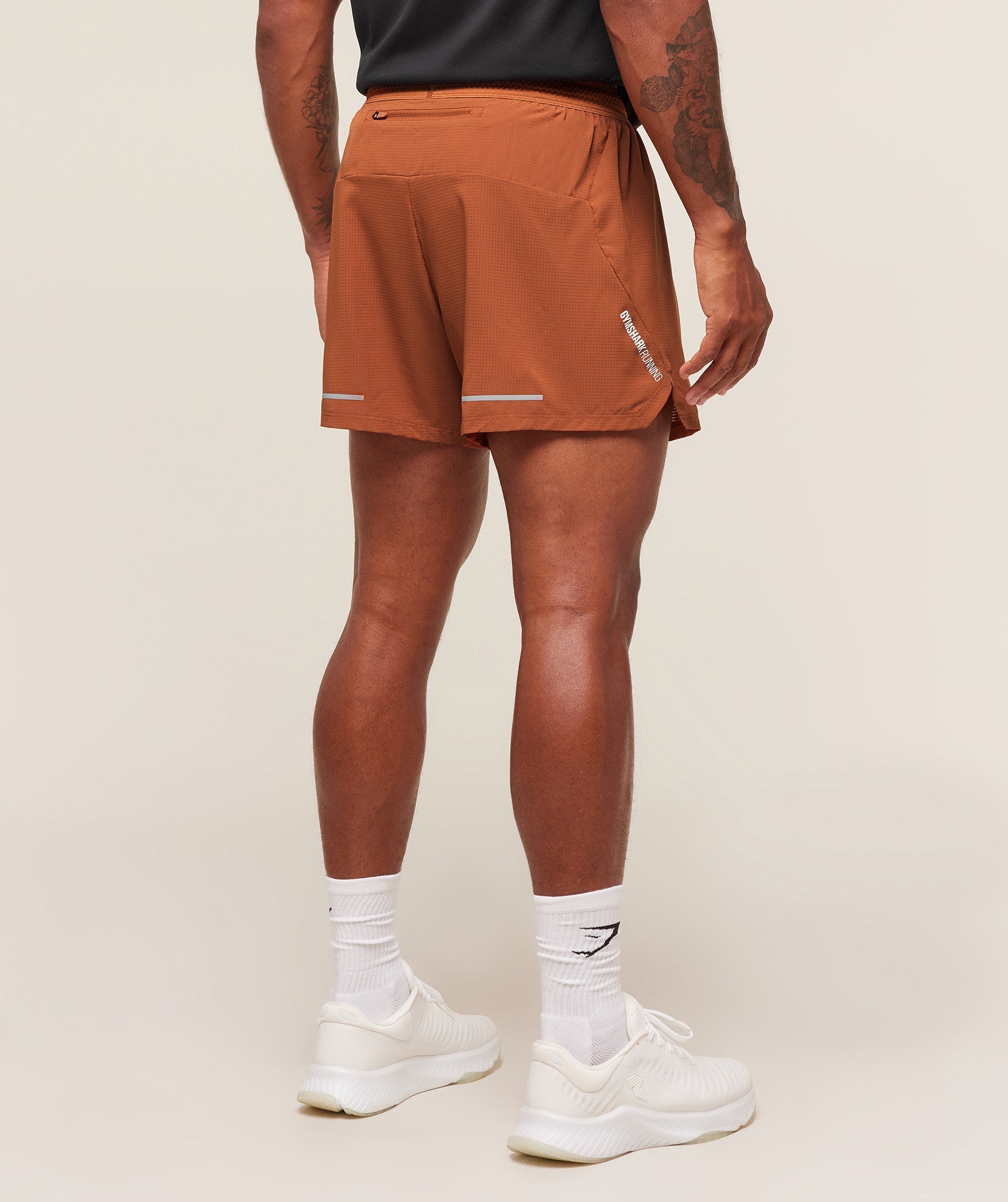 Gymshark Running 5" Shorts 'Spiced Brown
'