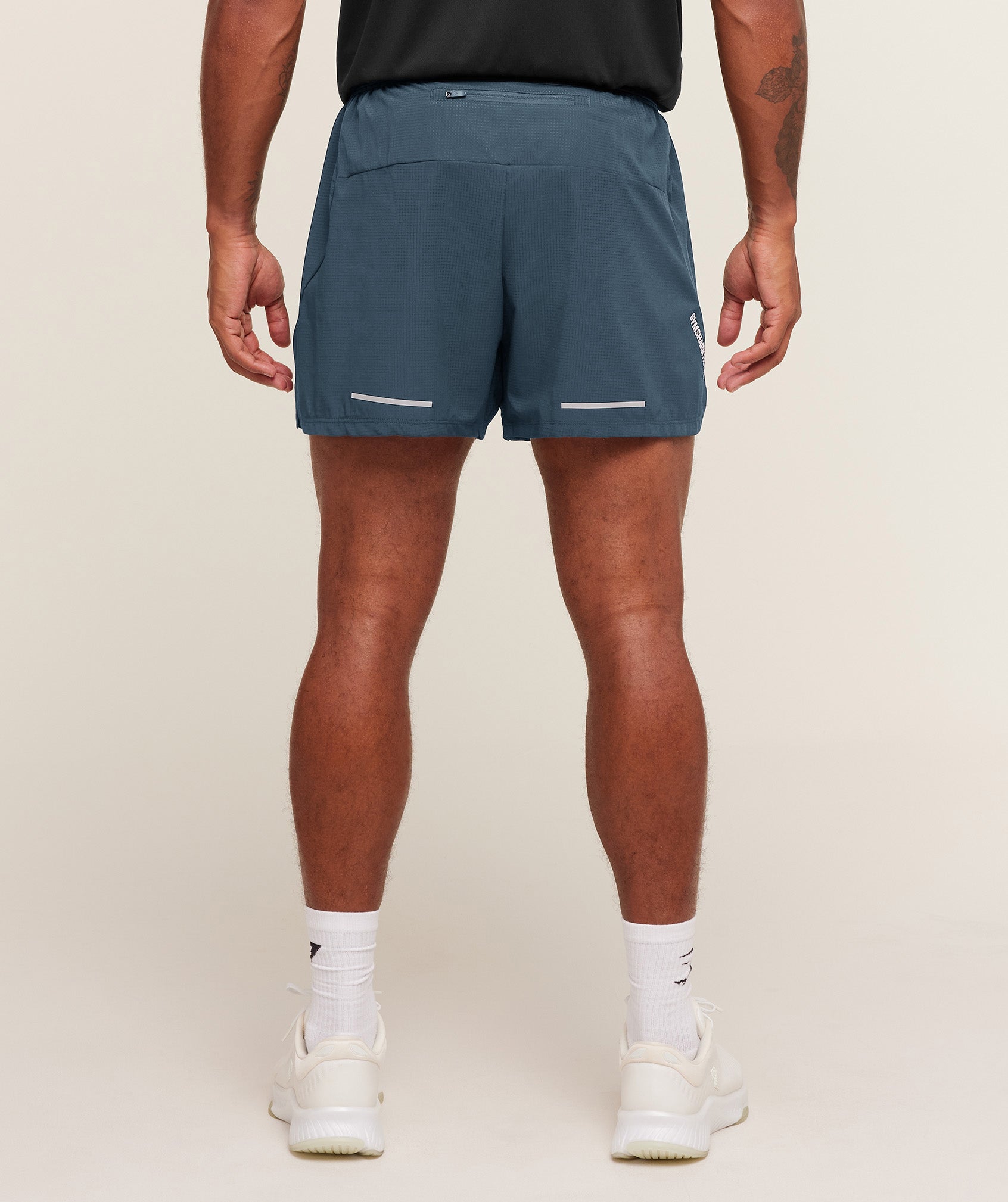 Gymshark Running 5" Shorts 'GS Stealth Blue'