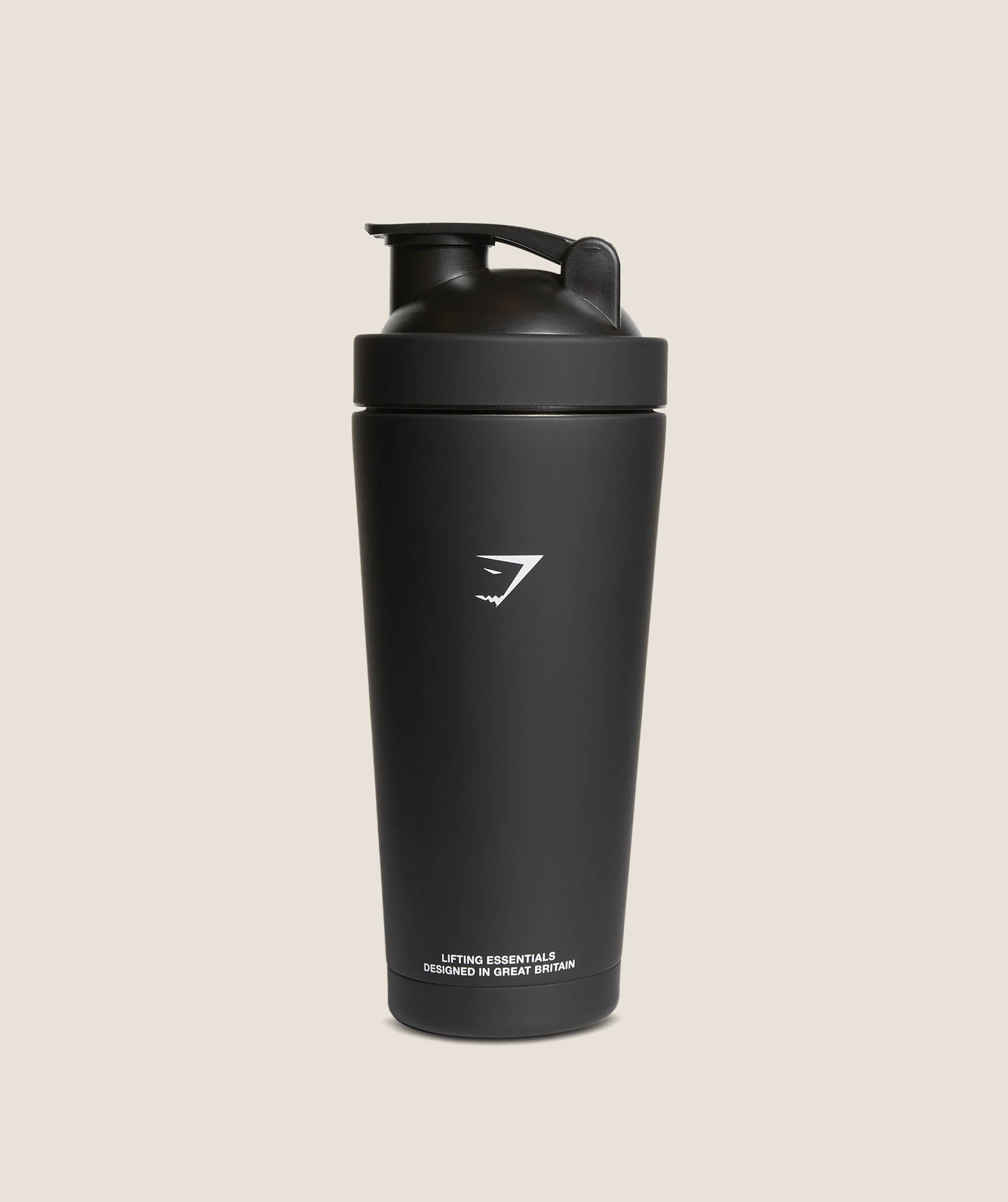Gymshark Matte Metal Shaker 'Black'