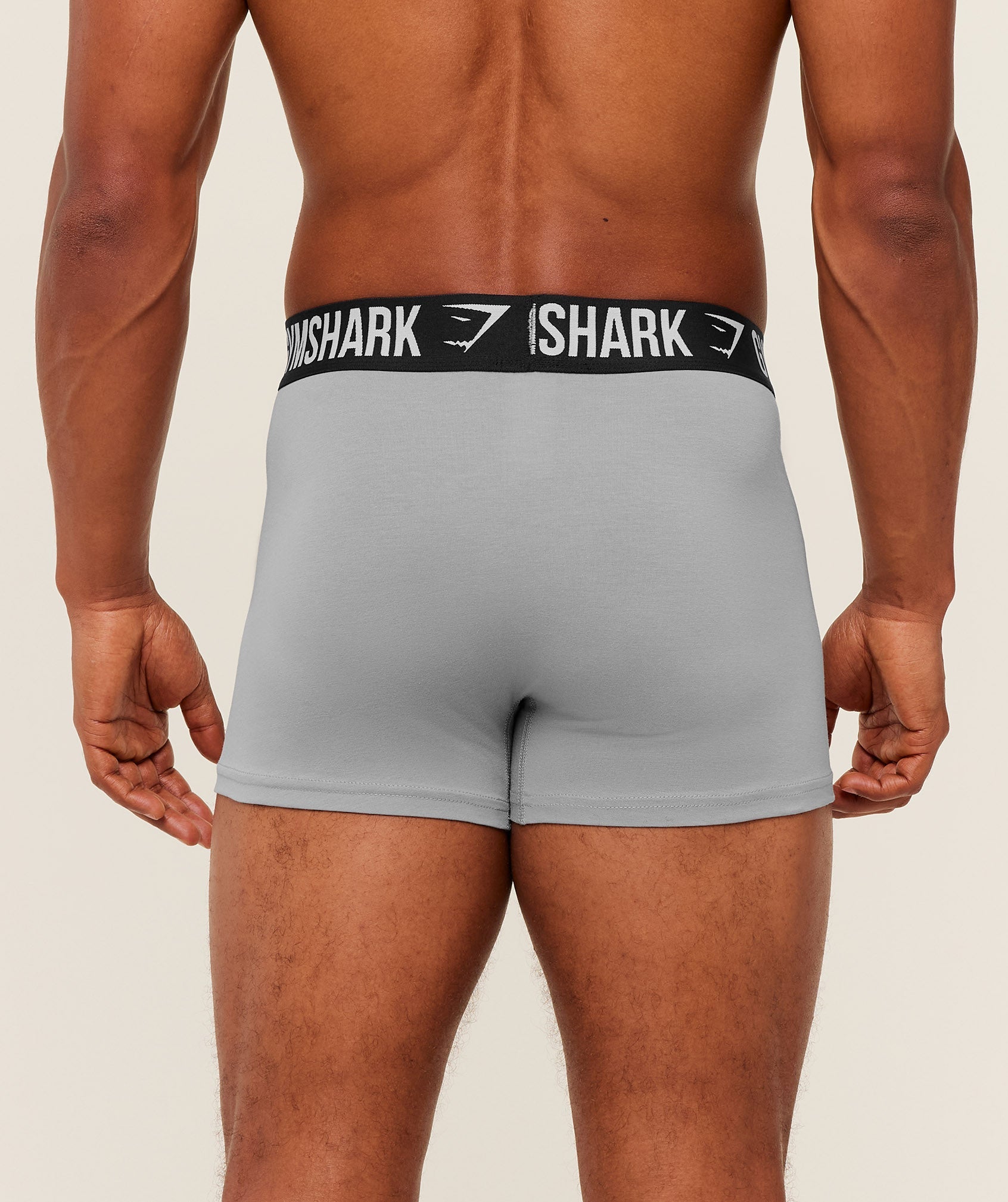 Gymshark Boxer Brief 3PK 'GS Smokey Grey GS Smokey Grey GS Smokey Grey'